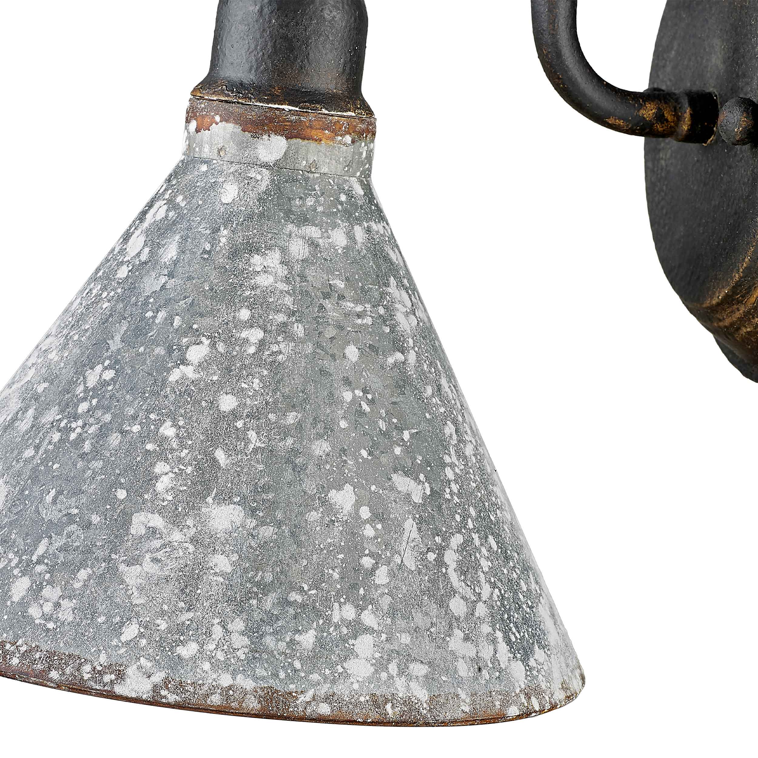 Jasper 1-light Wall Sconce in Antique Black Iron - Image 5