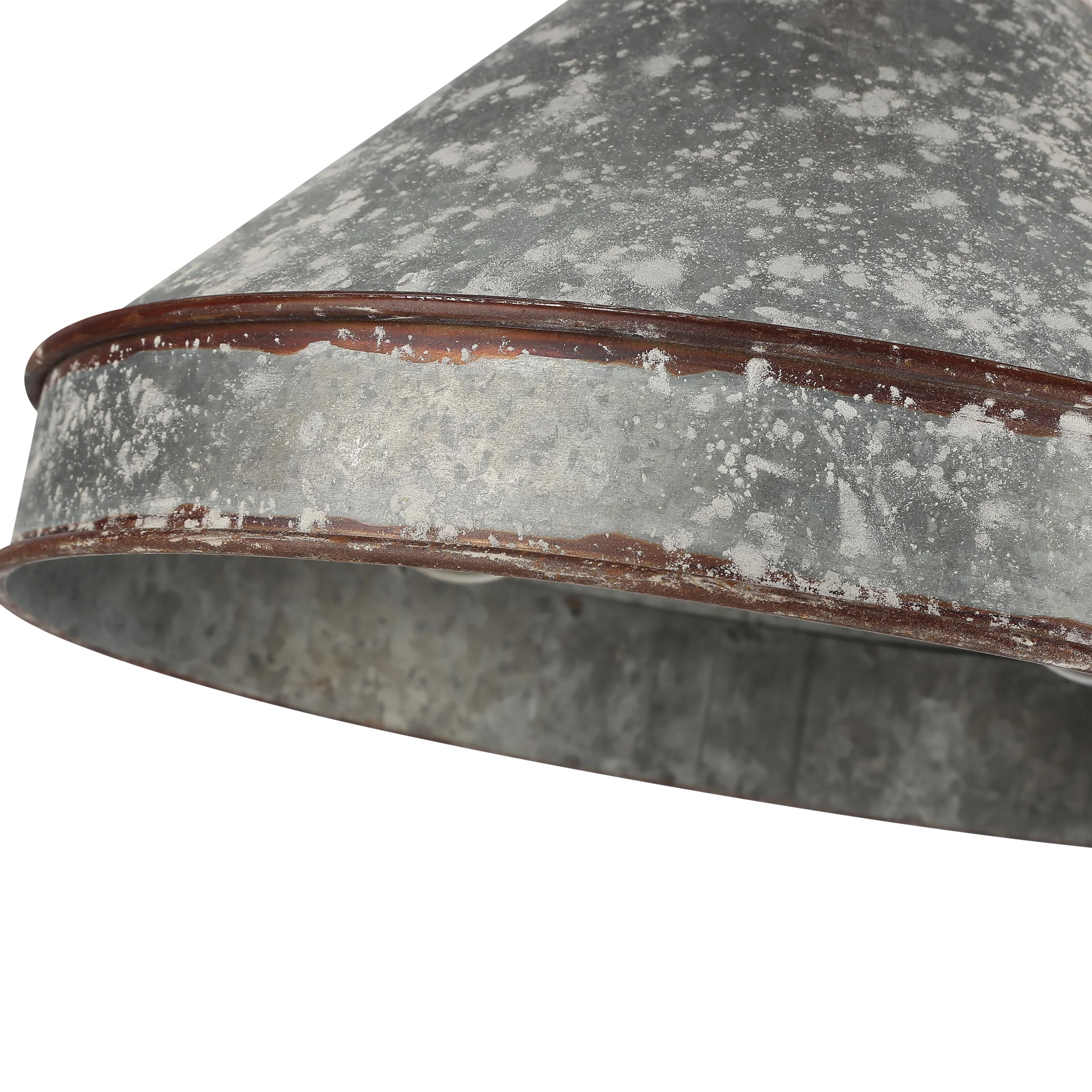 Jasper 3-light Flush Mount in Antique Black Iron - Image 5