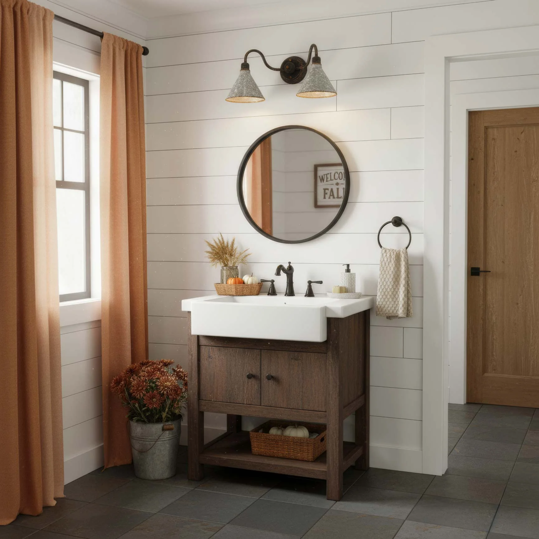 Jasper 2-light Vanity in Antique Black Iron - Image 9