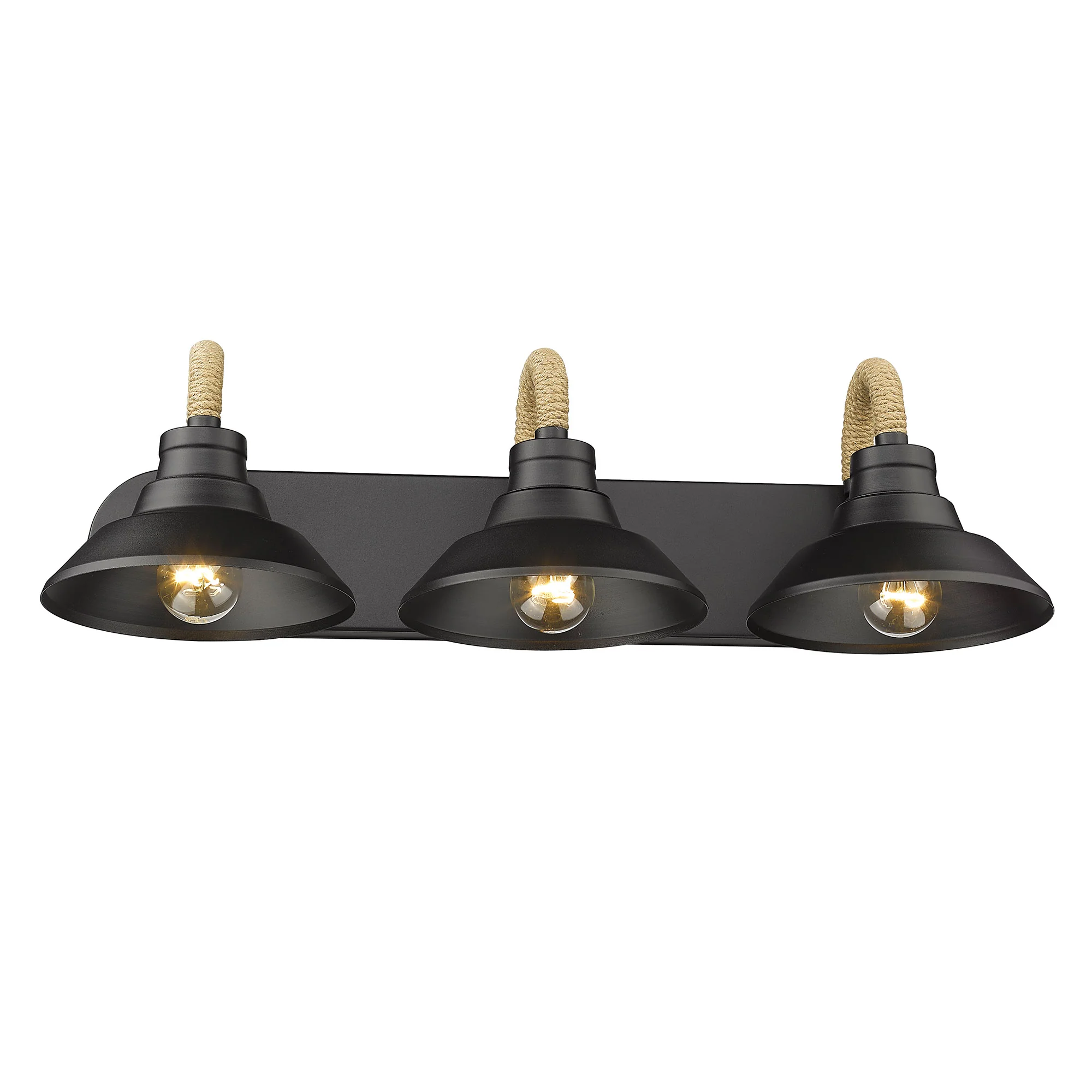 Journey 3-light Vanity in Natural Black - Image 3