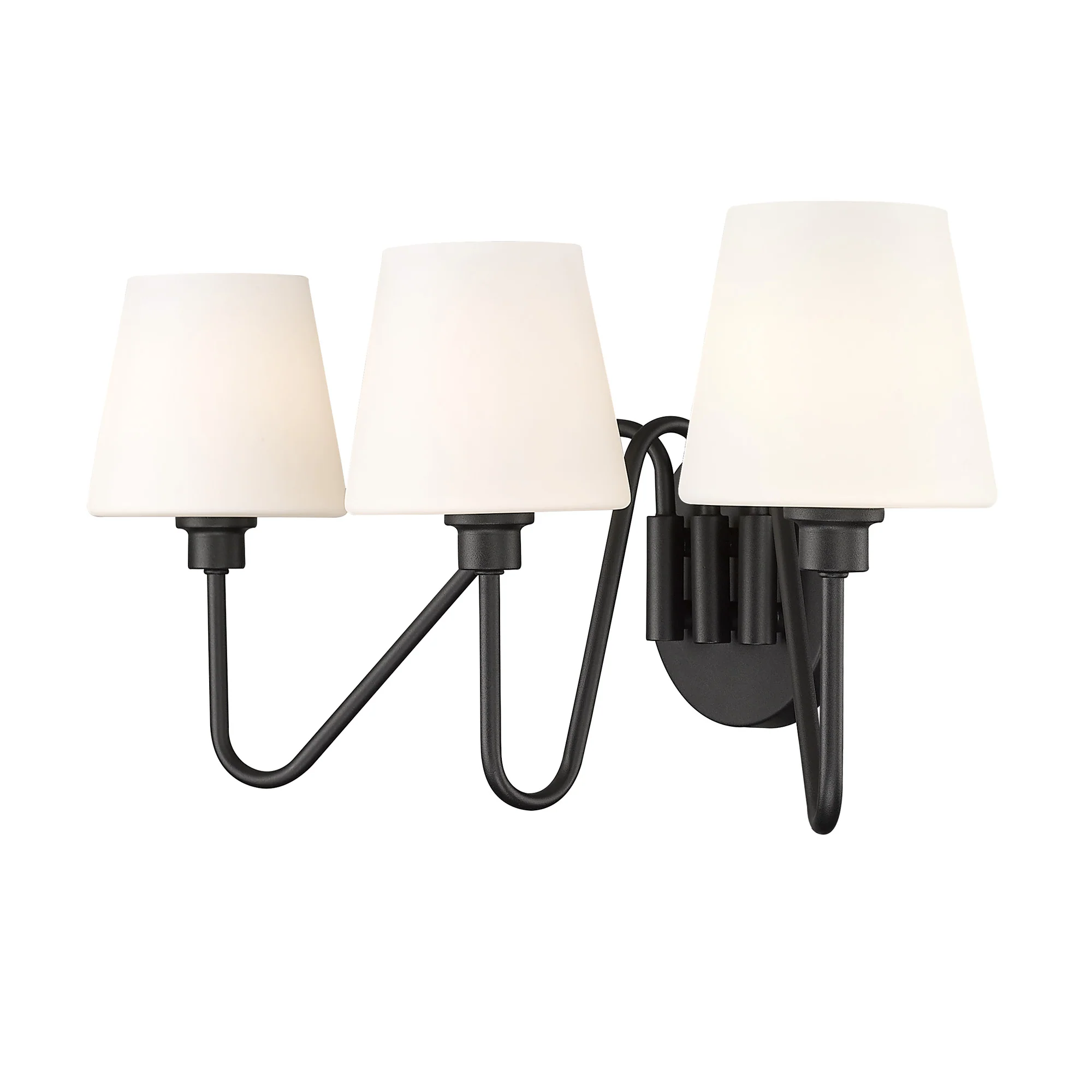 Kennedy 3-light Vanity in Natural Black - Image 2