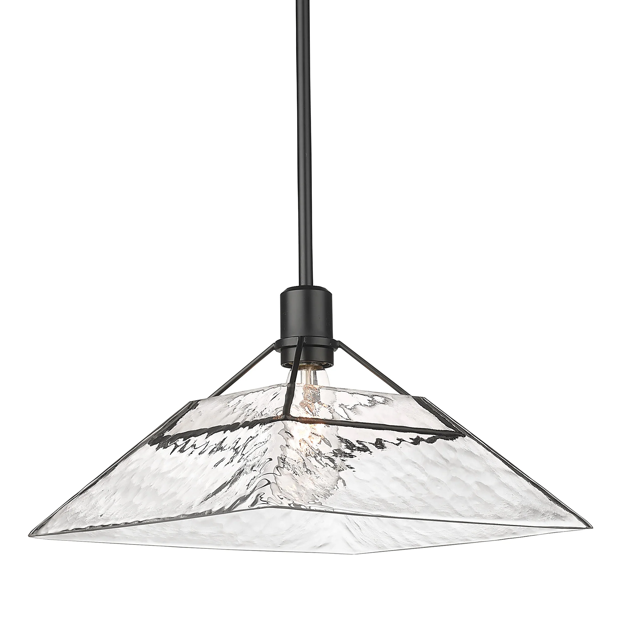Kepler 1-light Pendant in Matte Black
