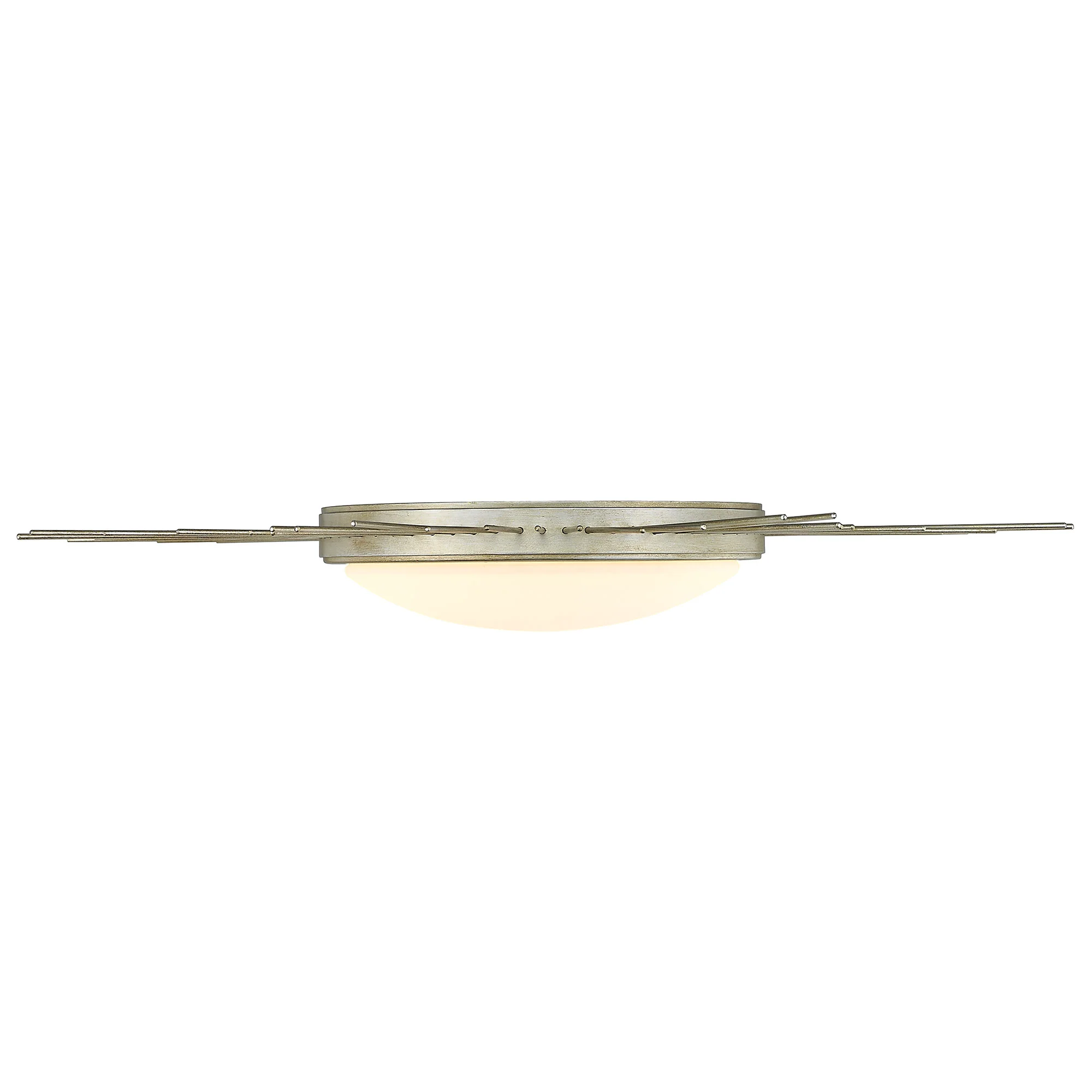 Kieran Integrated LED 24in Flush Mount in White Gold - Image 4