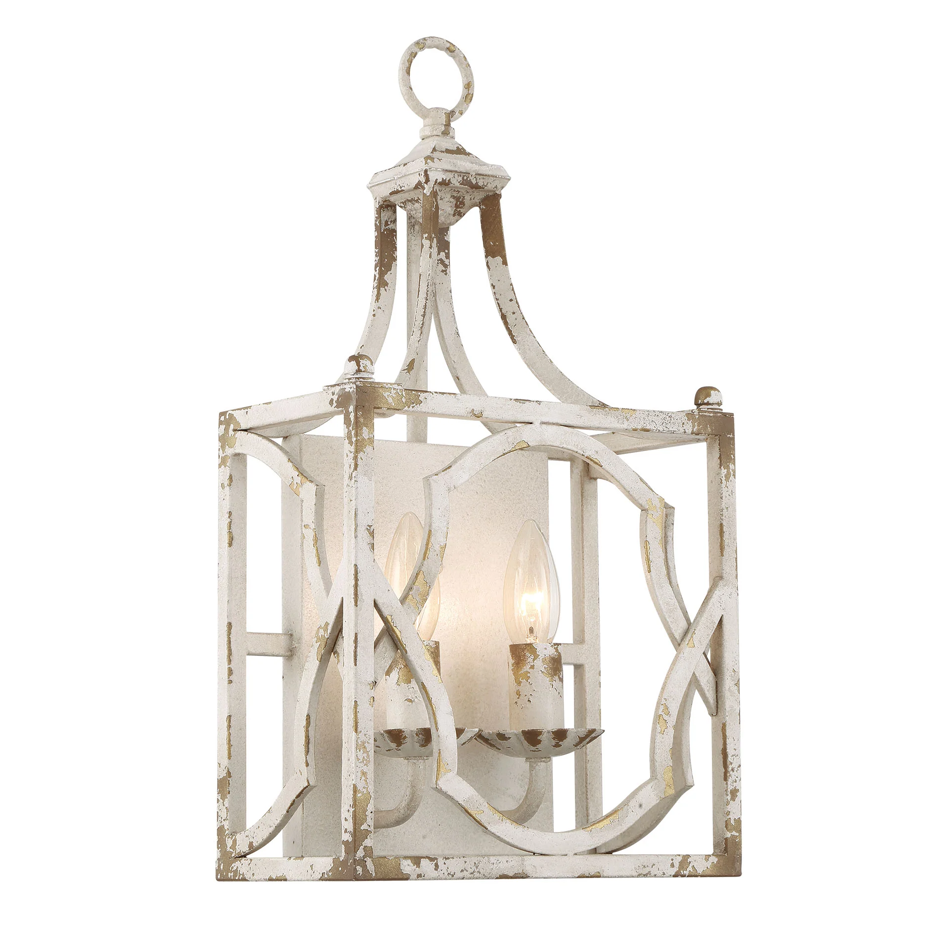 Laurent 2-light Wall Sconce in Antique Ivory