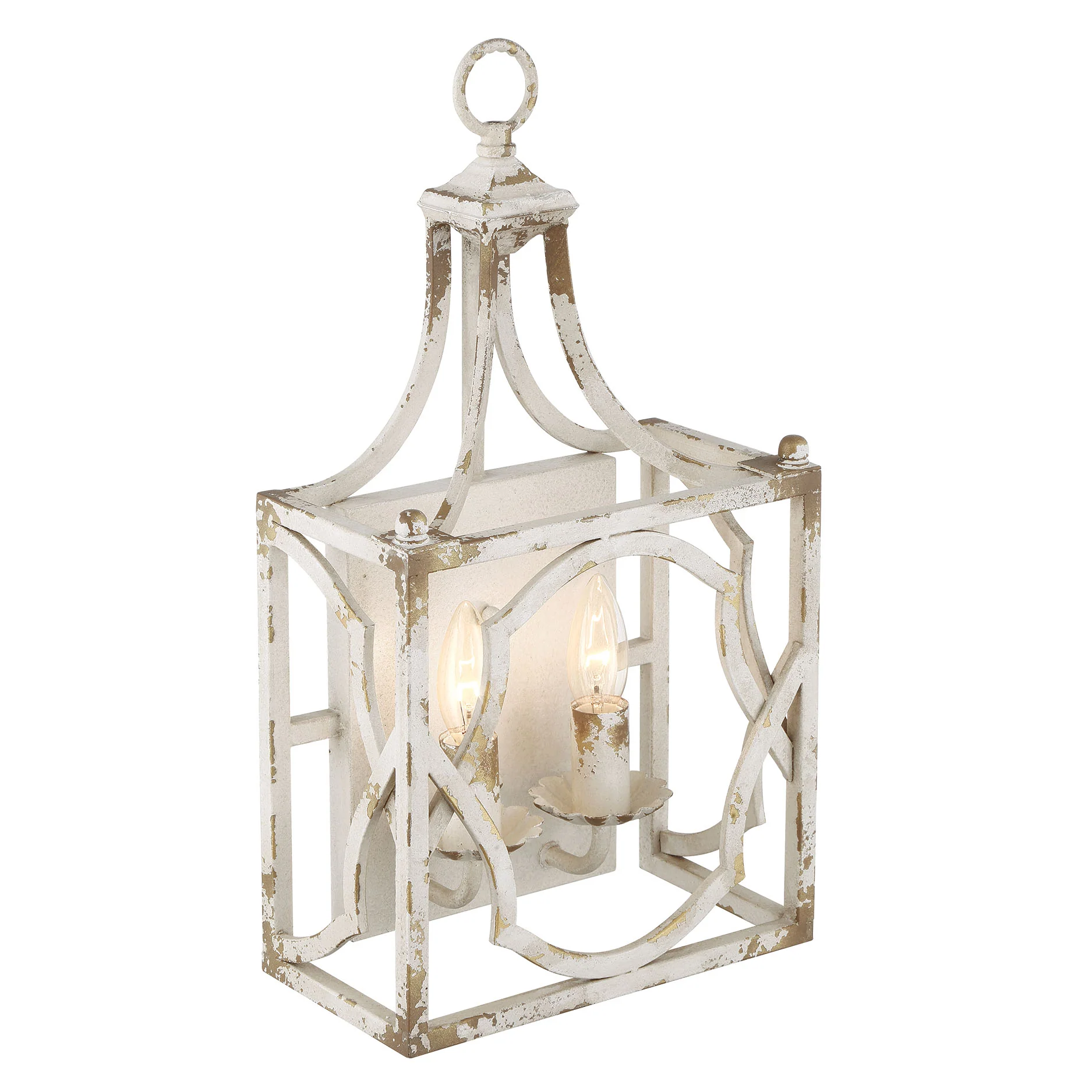 Laurent 2-light Wall Sconce in Antique Ivory - Image 6