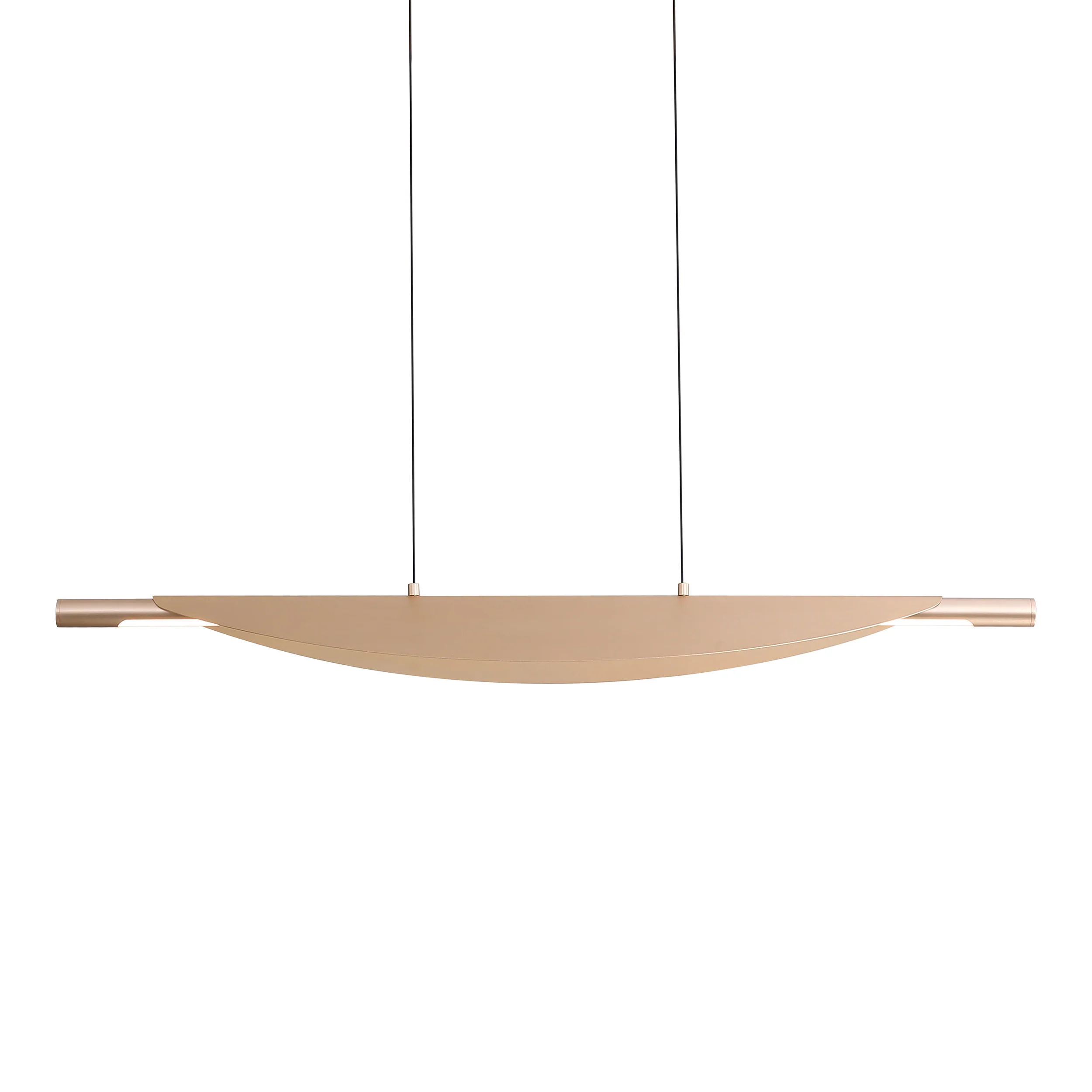 Luma Integrated LED Island Light in French Gold