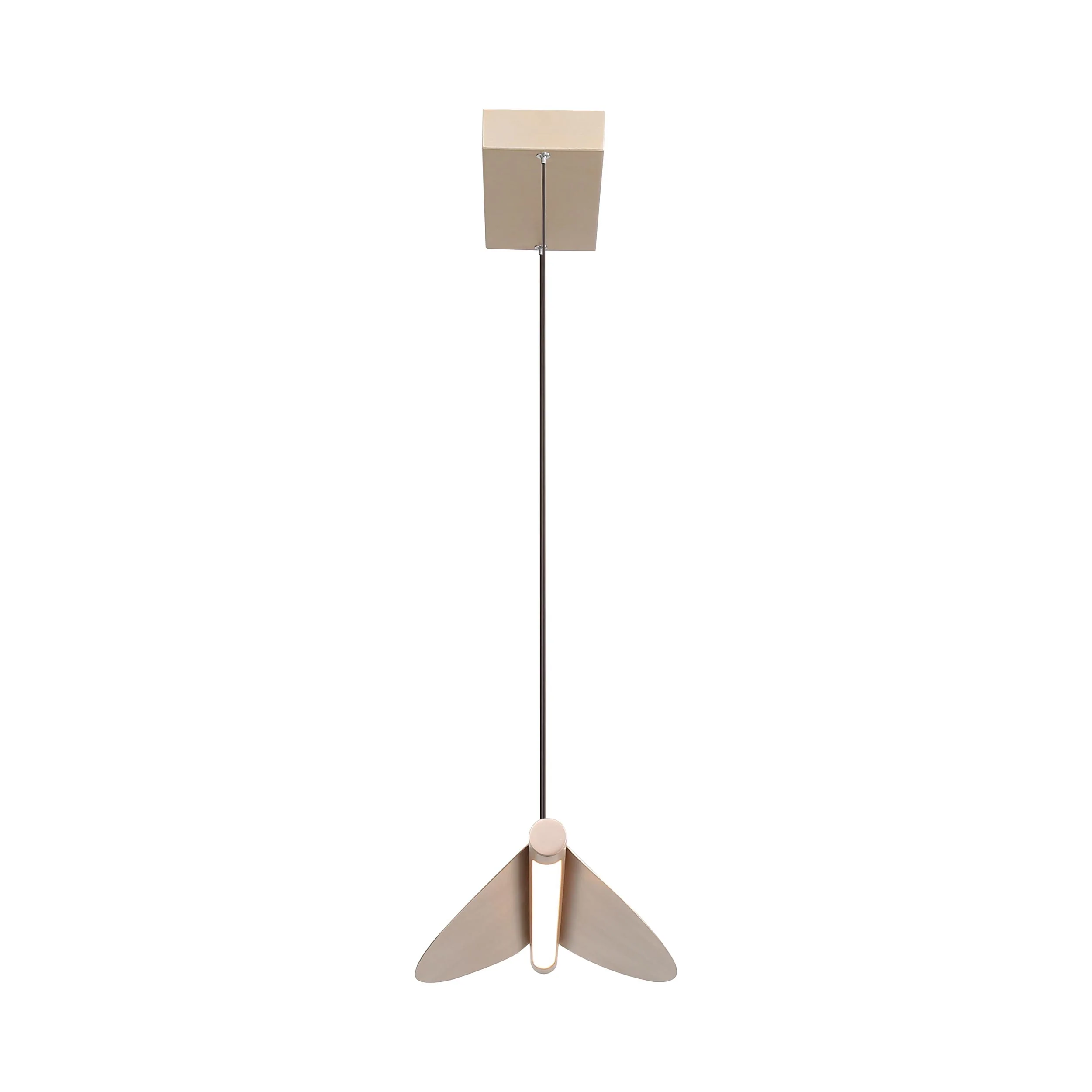Luma Integrated LED Island Light in French Gold - Image 5