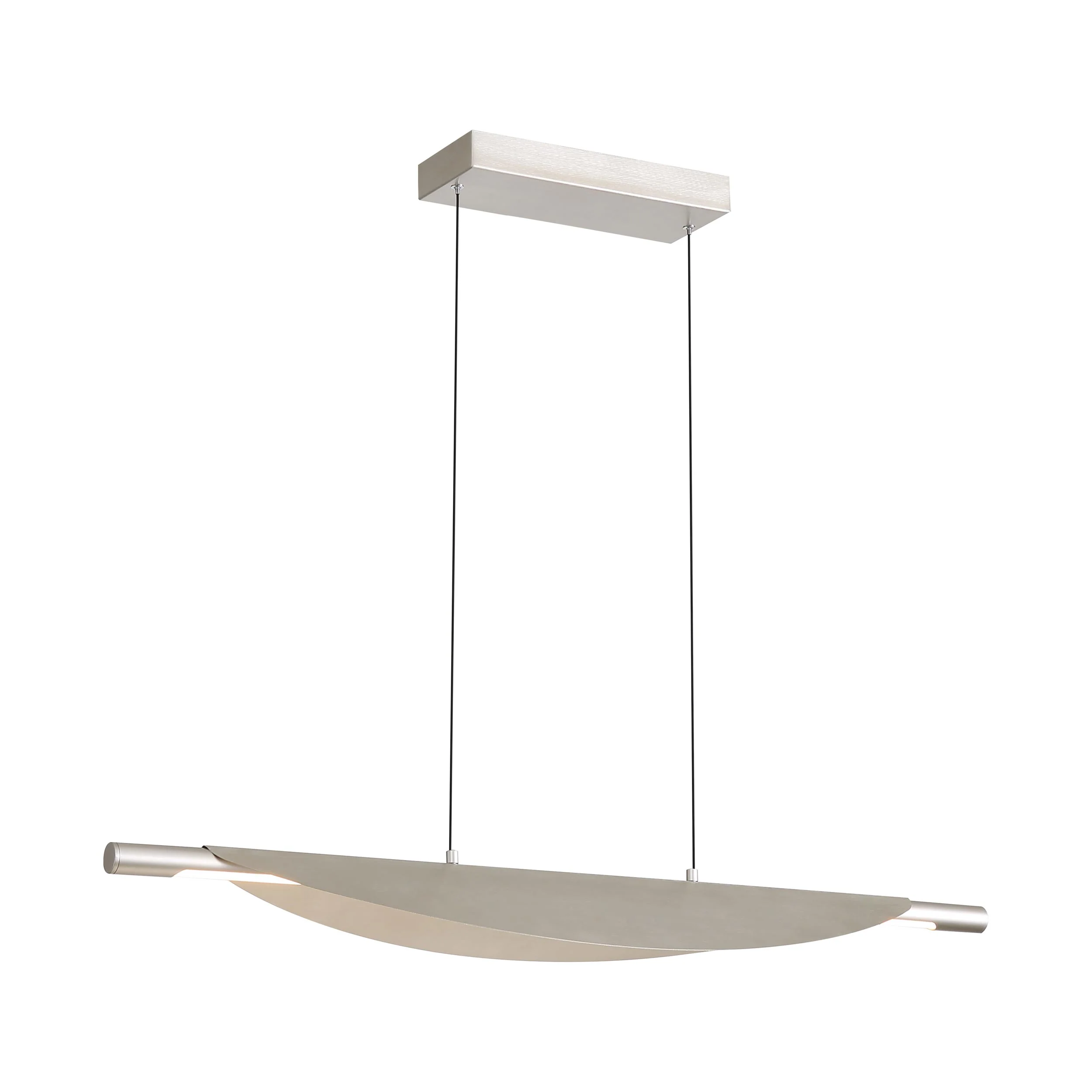 Luma Integrated LED Island Light in Sand Nickel - Image 3