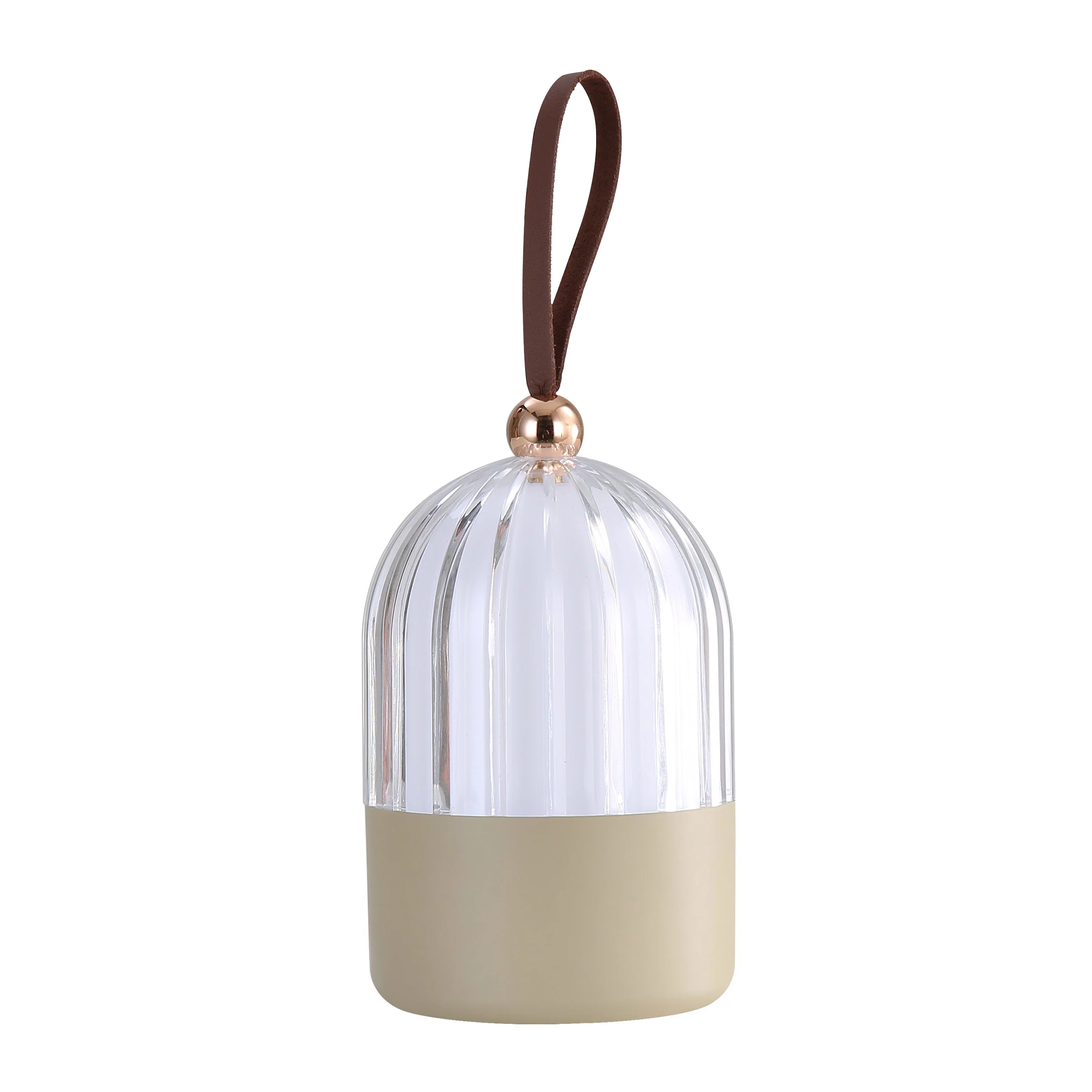 Lunari Cordless Integrated LED Portable Lamp in Matte White - Image 2