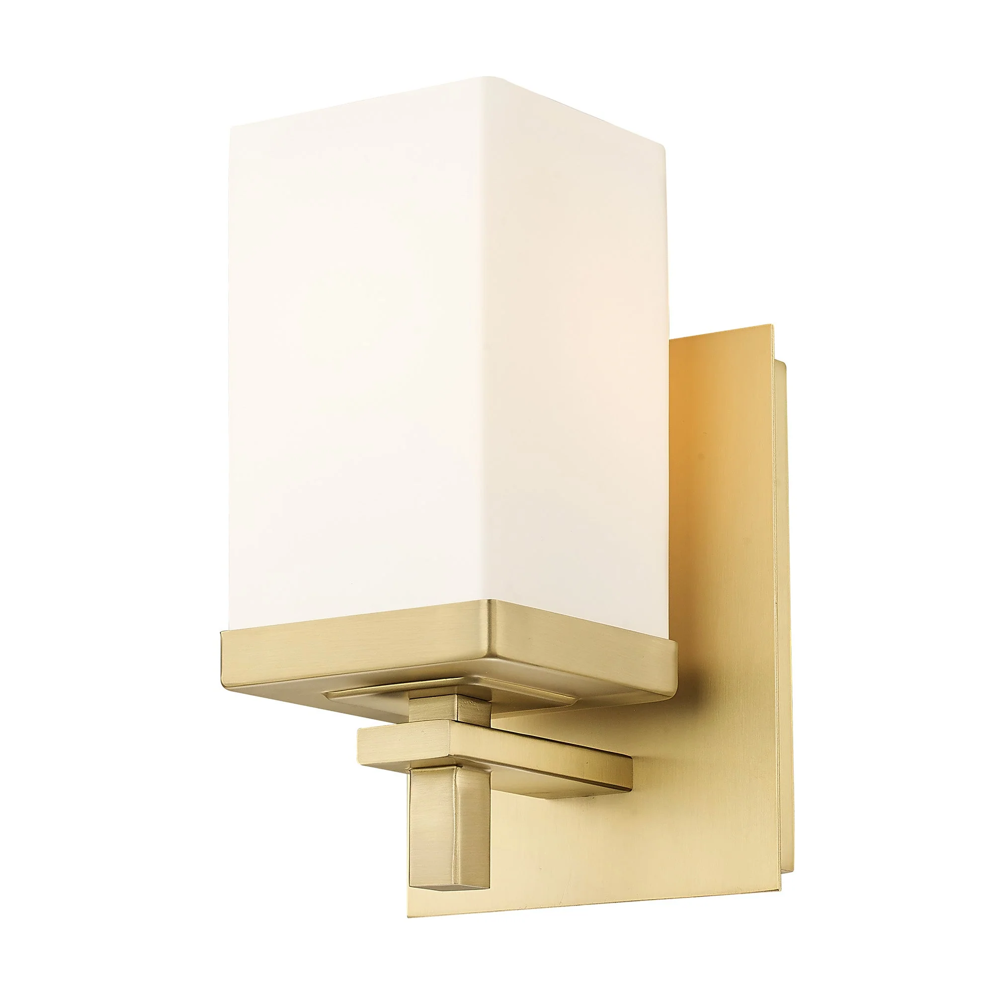 Maddox 1-light Vanity in Brushed Champagne Brass