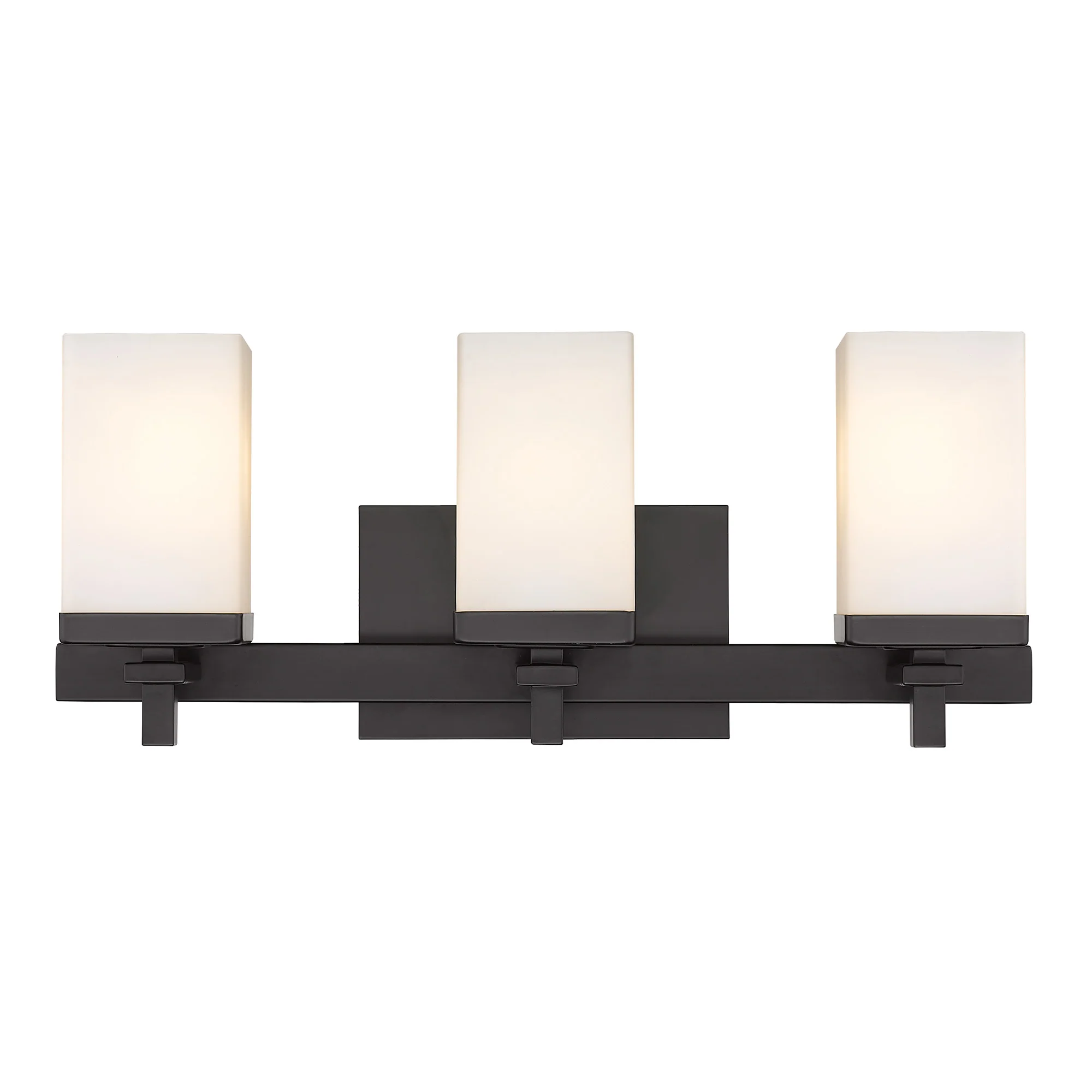 Maddox 3-light Vanity in Matte Black - Image 2