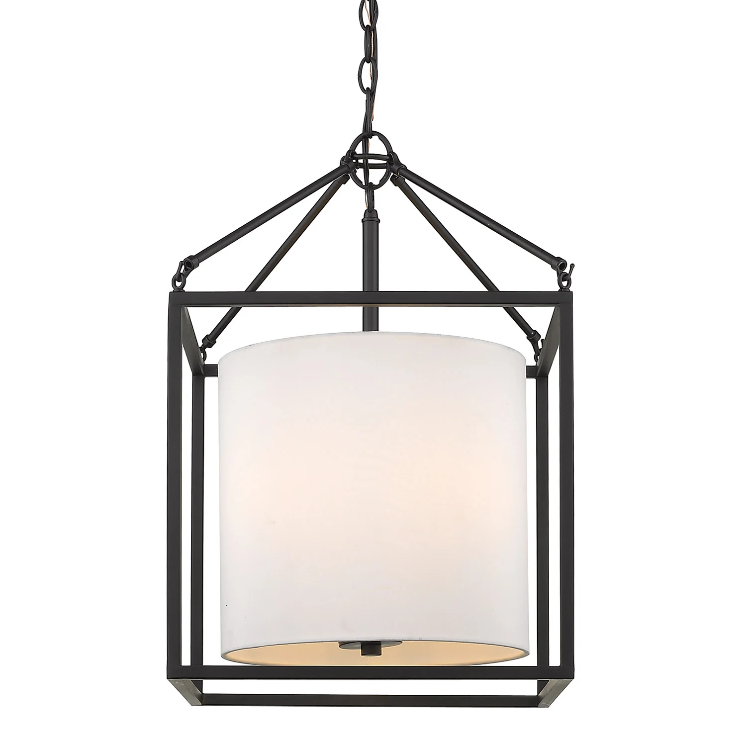 Manhattan 3-light Pendant in Matte Black - Image 3