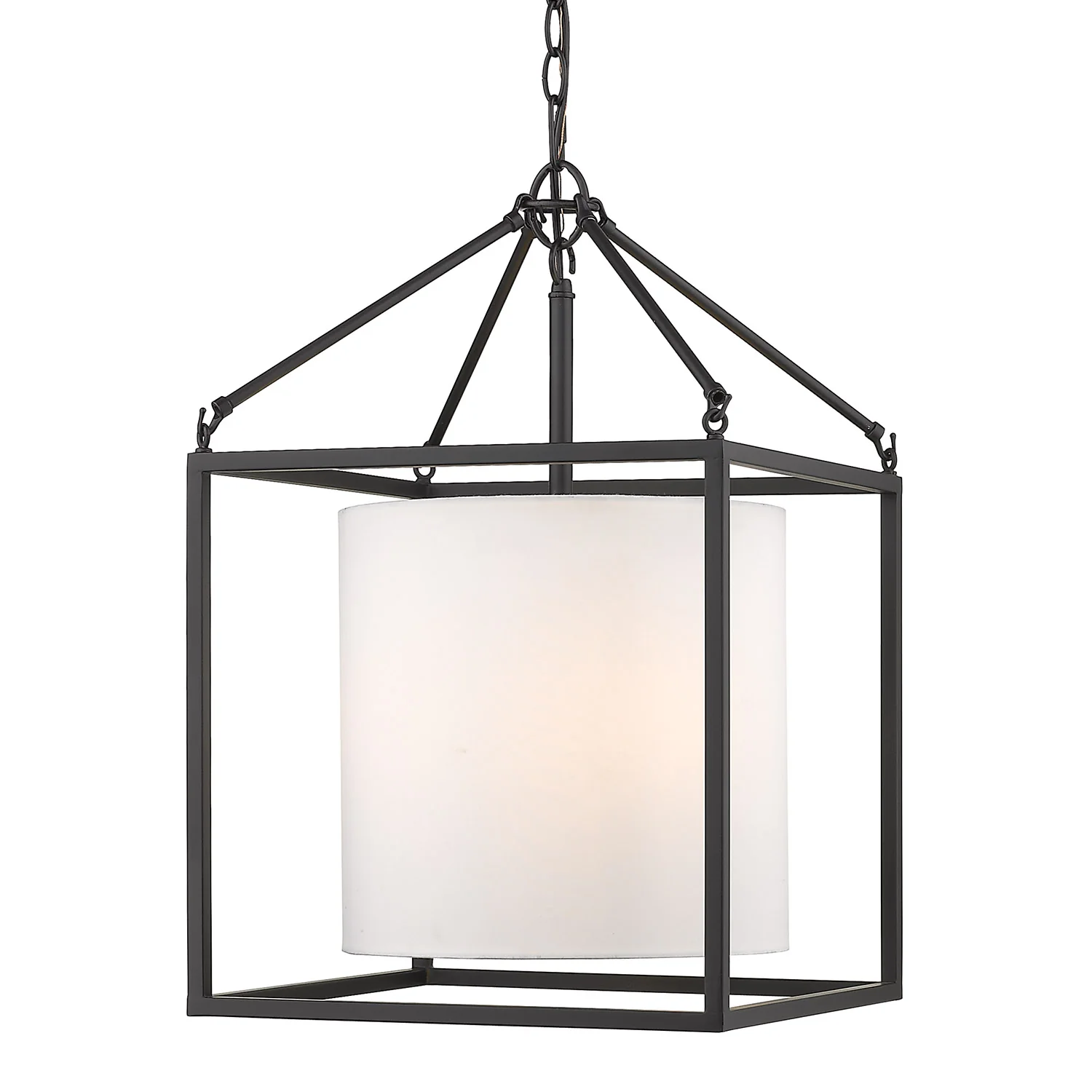 Manhattan 3-light Pendant in Matte Black - Image 4
