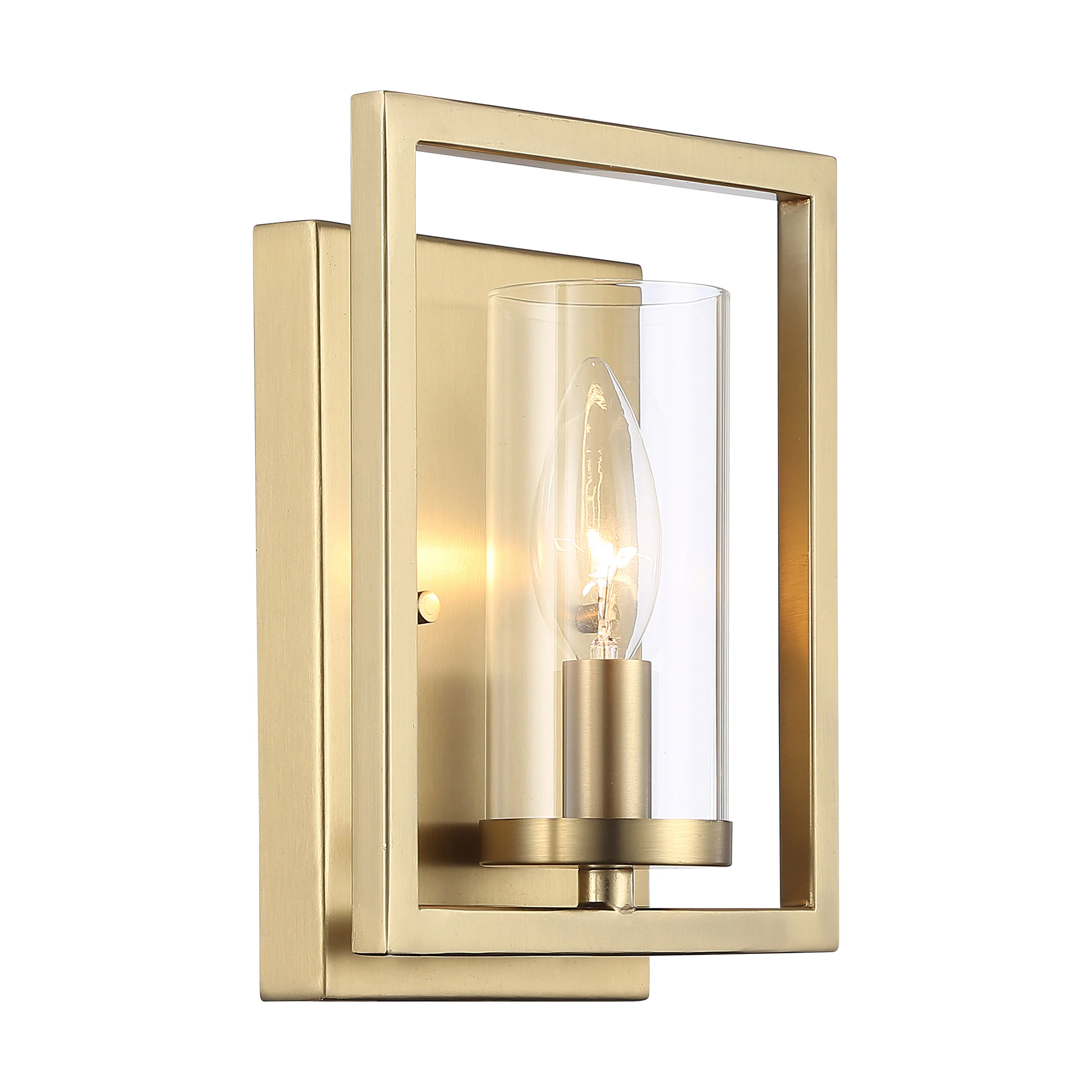 Marco 1-light Wall Sconce in Brushed Champagne Brass - Image 3
