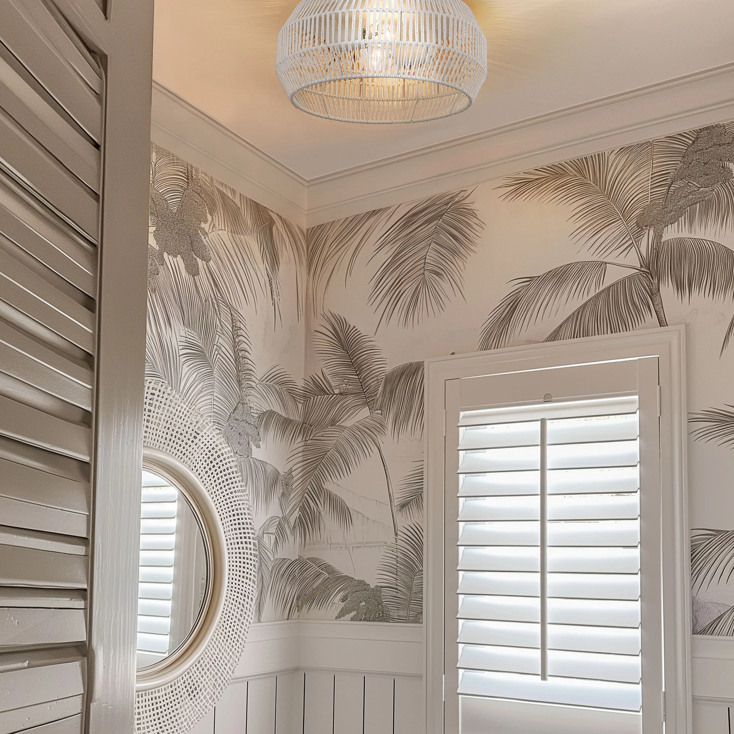 Marlee 2-light Flush Mount in Matte White - Image 8