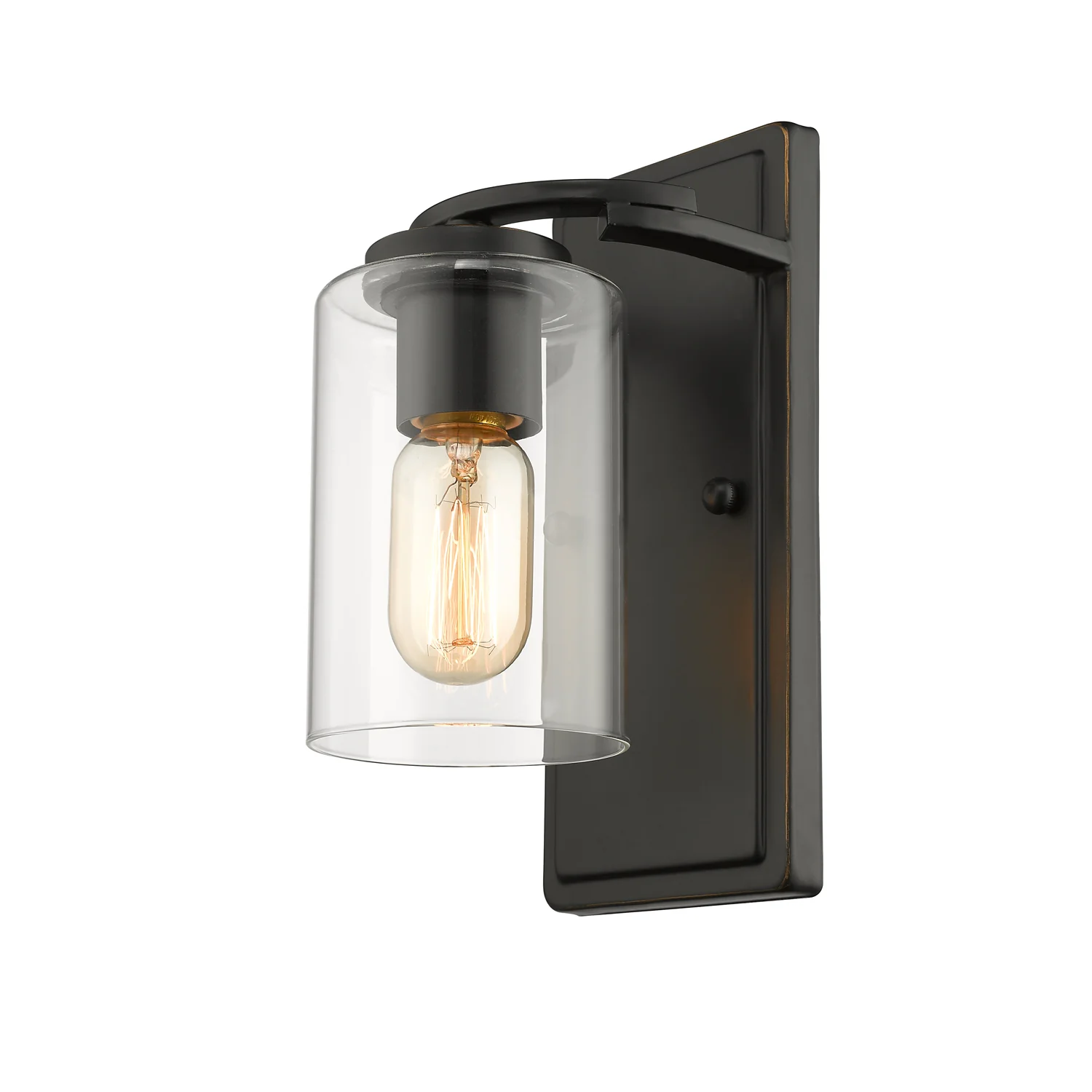 Monroe 1-light Wall Sconce in Matte Black - Image 3
