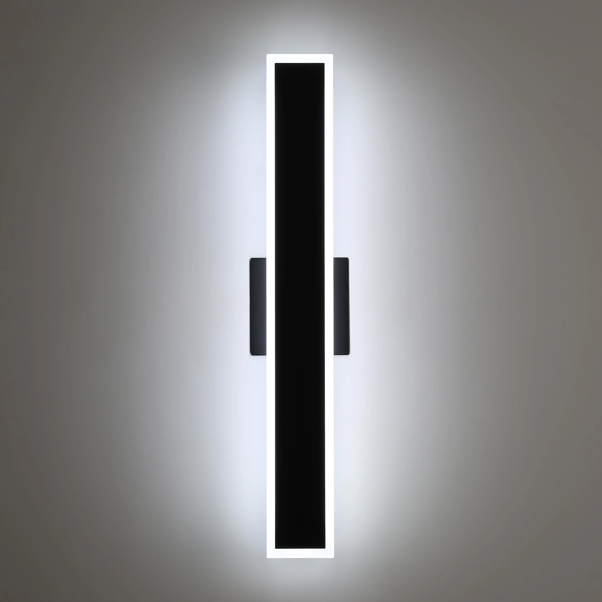 Obsidian Integrated LED 24in Outdoor Wall in Sand Black - Image 10