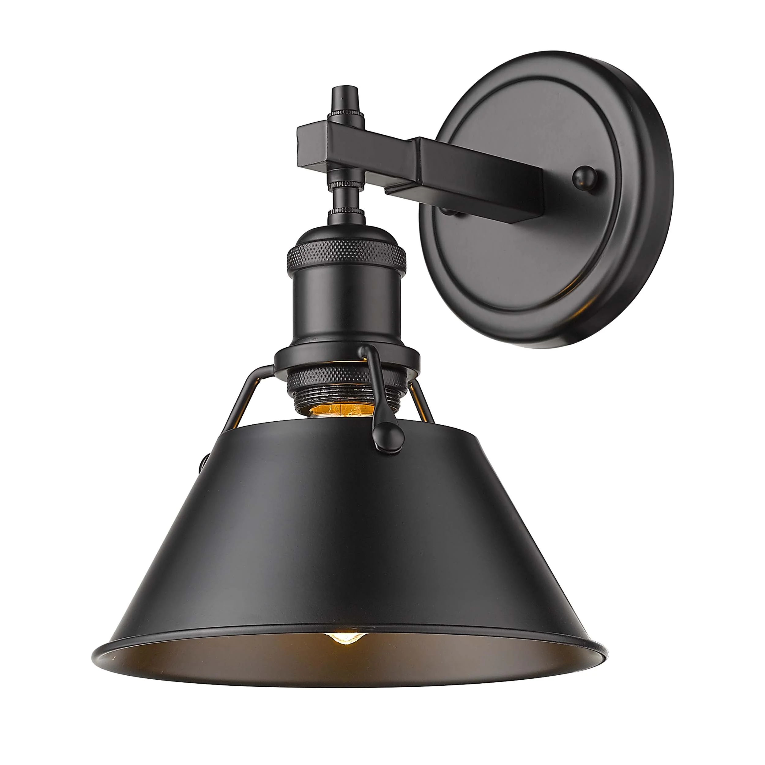 Orwell 1-light Vanity in Matte Black