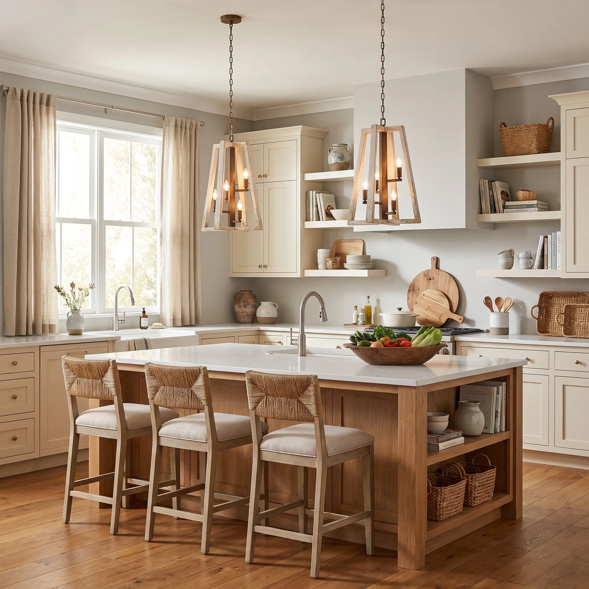Pilar 4-light Pendant in Burnished Chestnut - Image 6