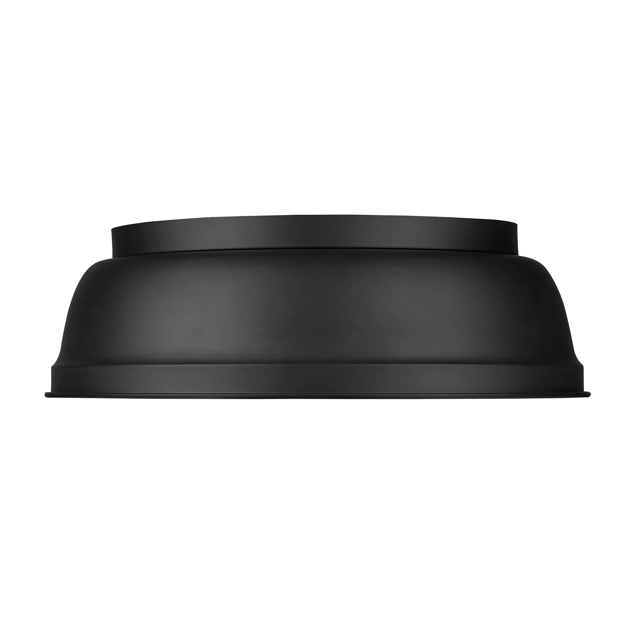 Rebel 2-light Flush Mount in Matte Black - Image 3