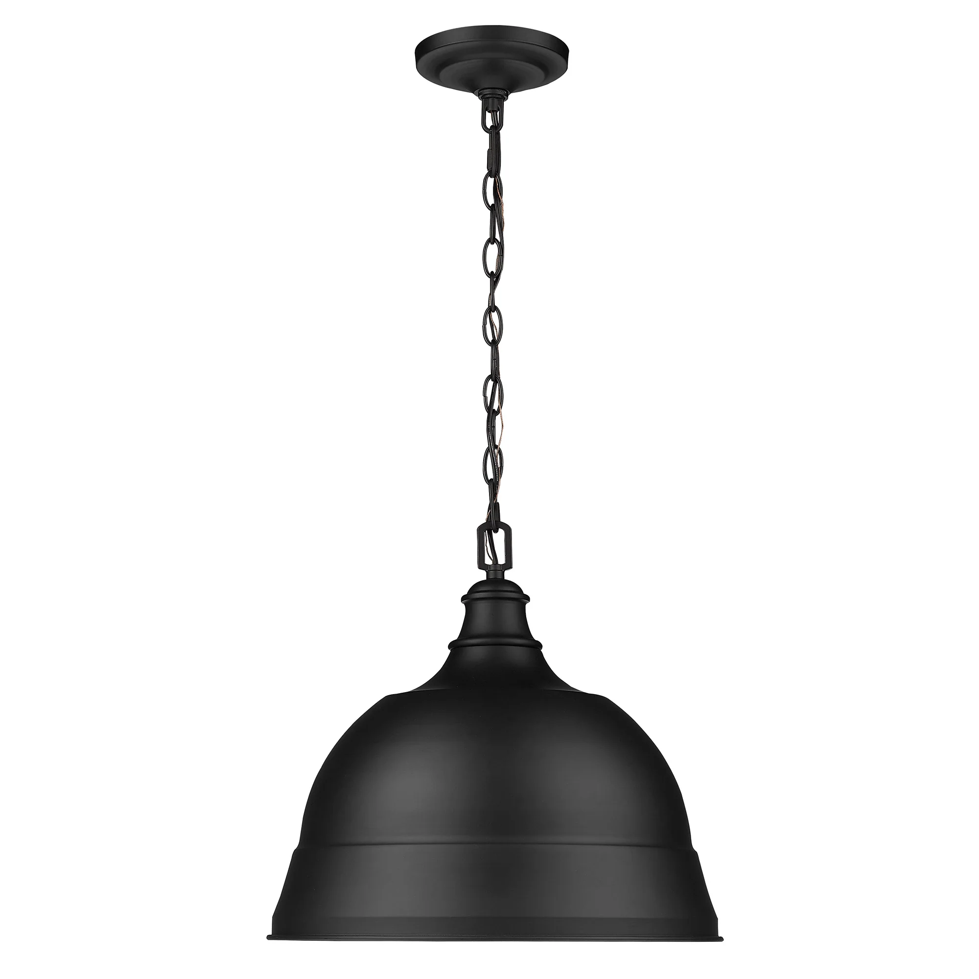 Rebel 2-light Pendant in Matte Black - Image 2