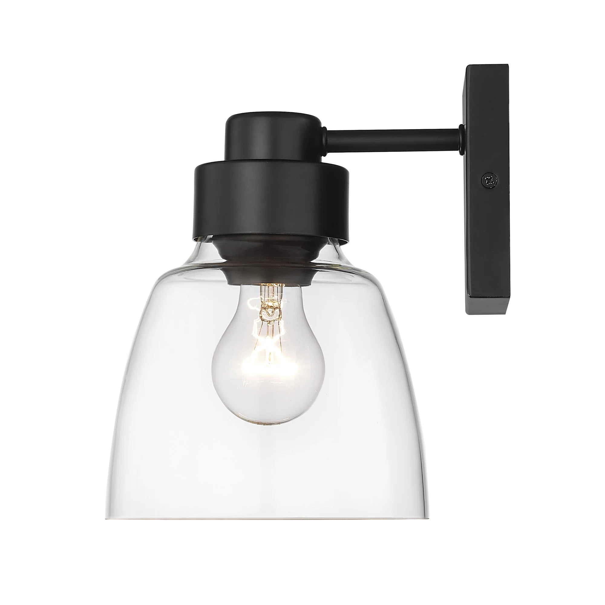 Remy 1-light Wall Sconce in Matte Black - Image 4
