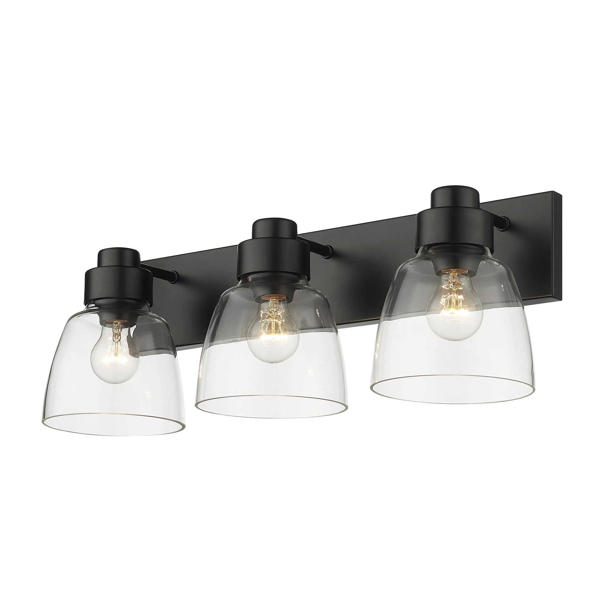 Remy 3-light Vanity in Matte Black