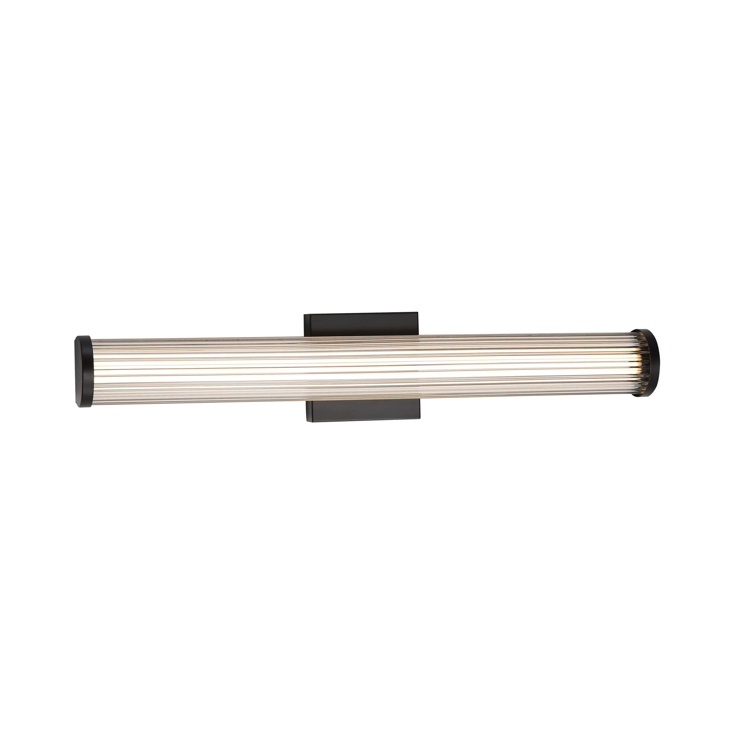 Rodara Integrated LED 24in Outdoor Wall in Matte Black - Image 3