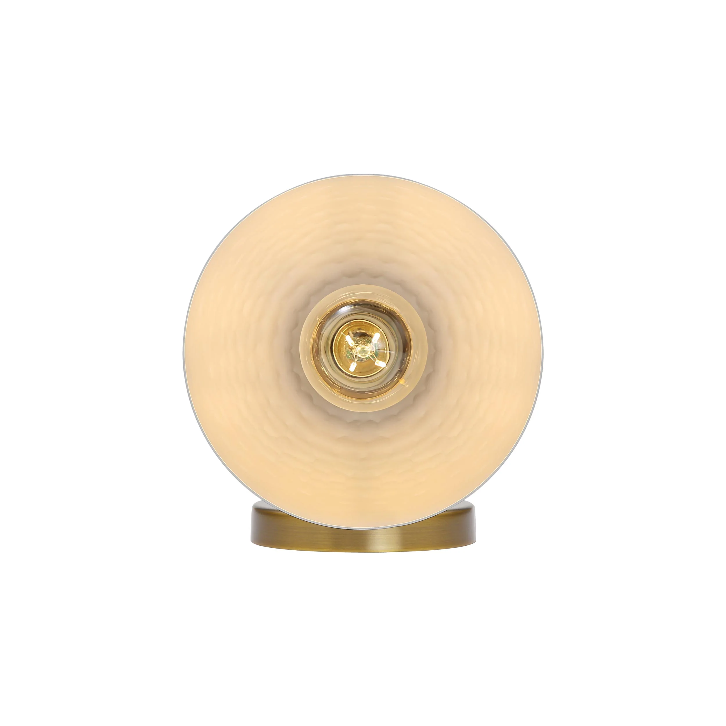 Shepard 1-light Wall Sconce in Modern Brass and Matte White shade - Image 5