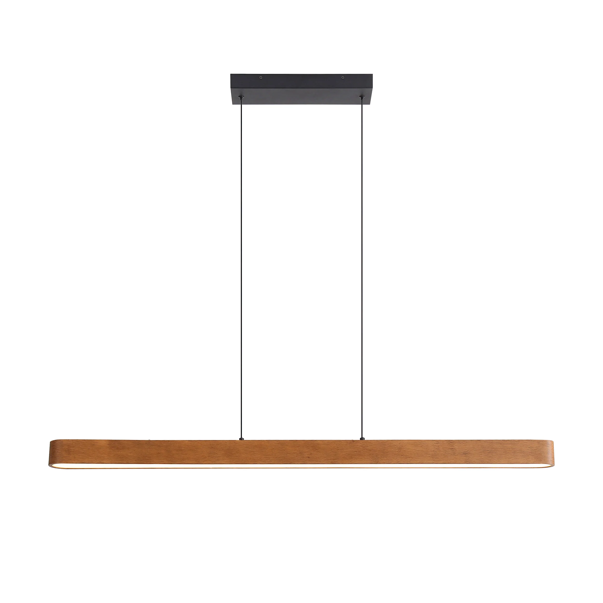 Silva Integrated LED Pendant in Walnut - Image 3