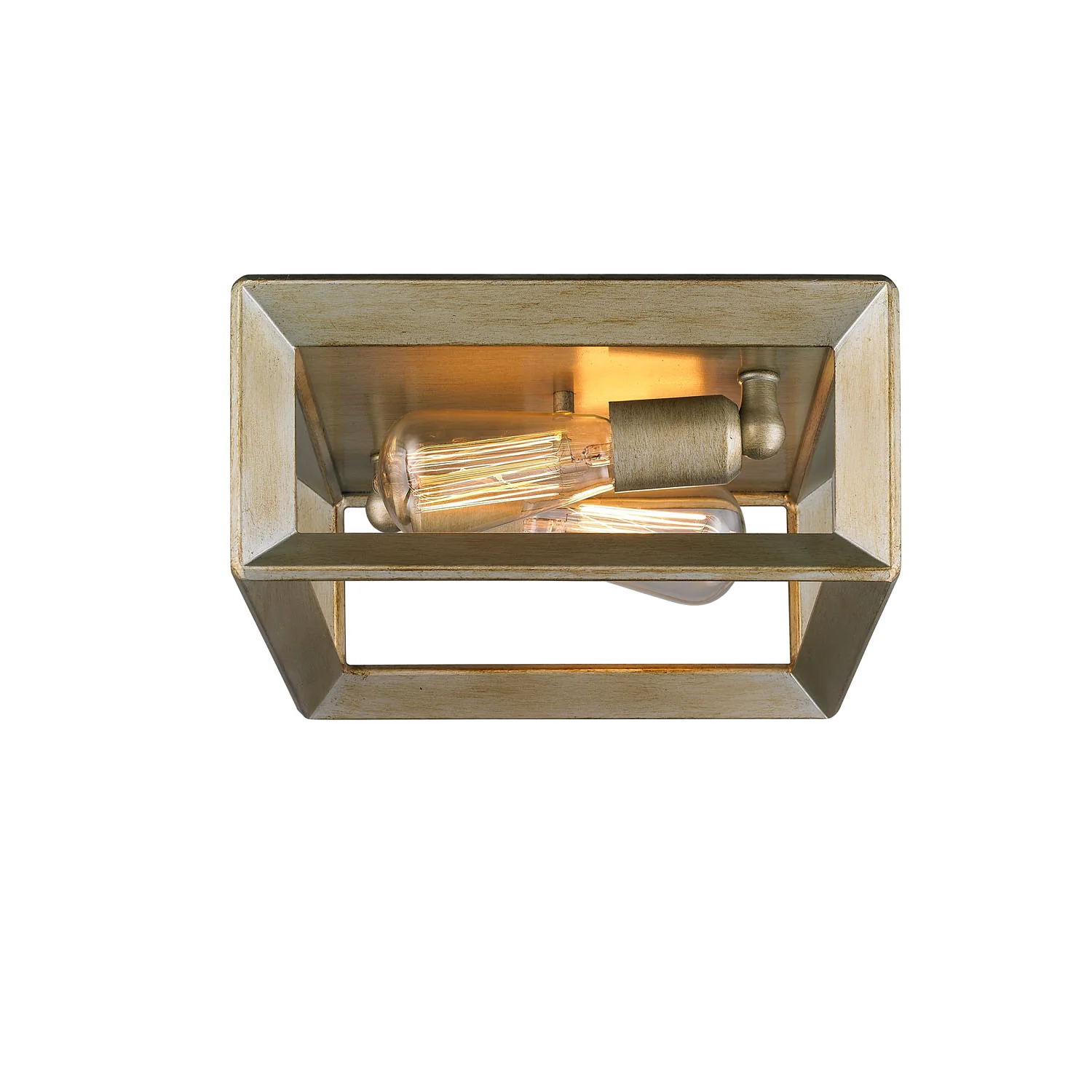 Smyth 2-light Flush Mount in White Gold - Image 3