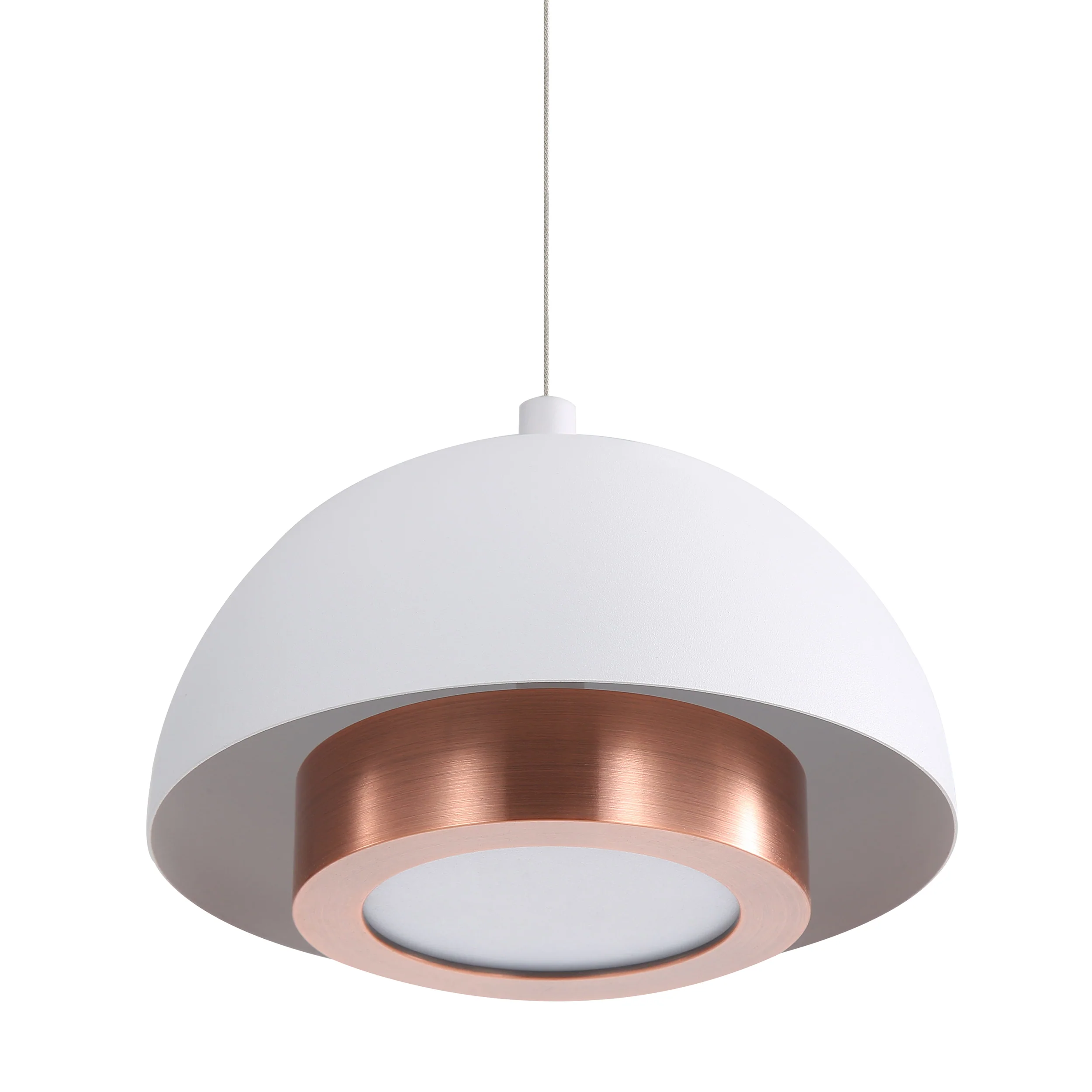 Solsken Integrated LED 12in Pendant in Sand White - Image 4