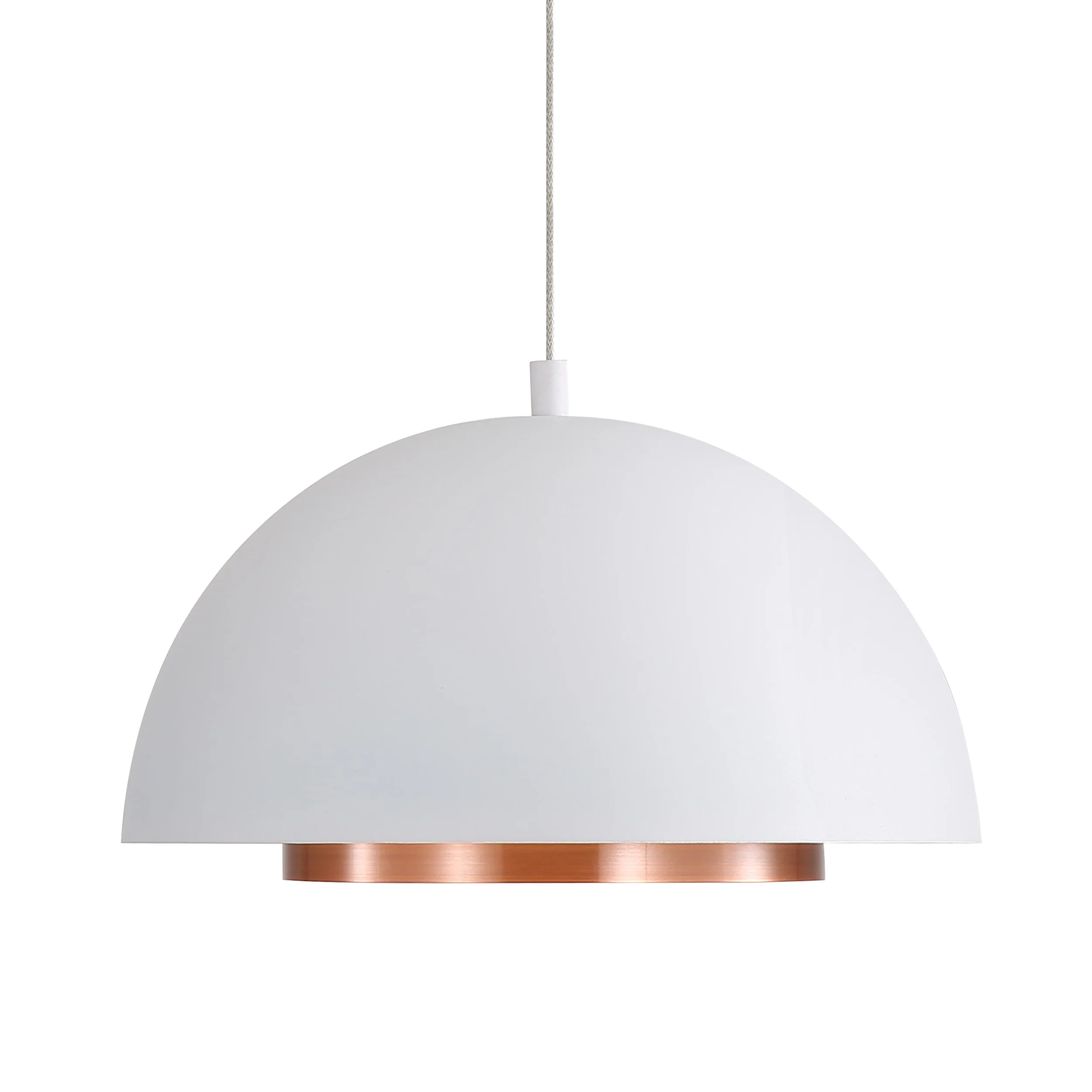 Solsken Integrated LED 7in Pendant in Sand White - Image 3