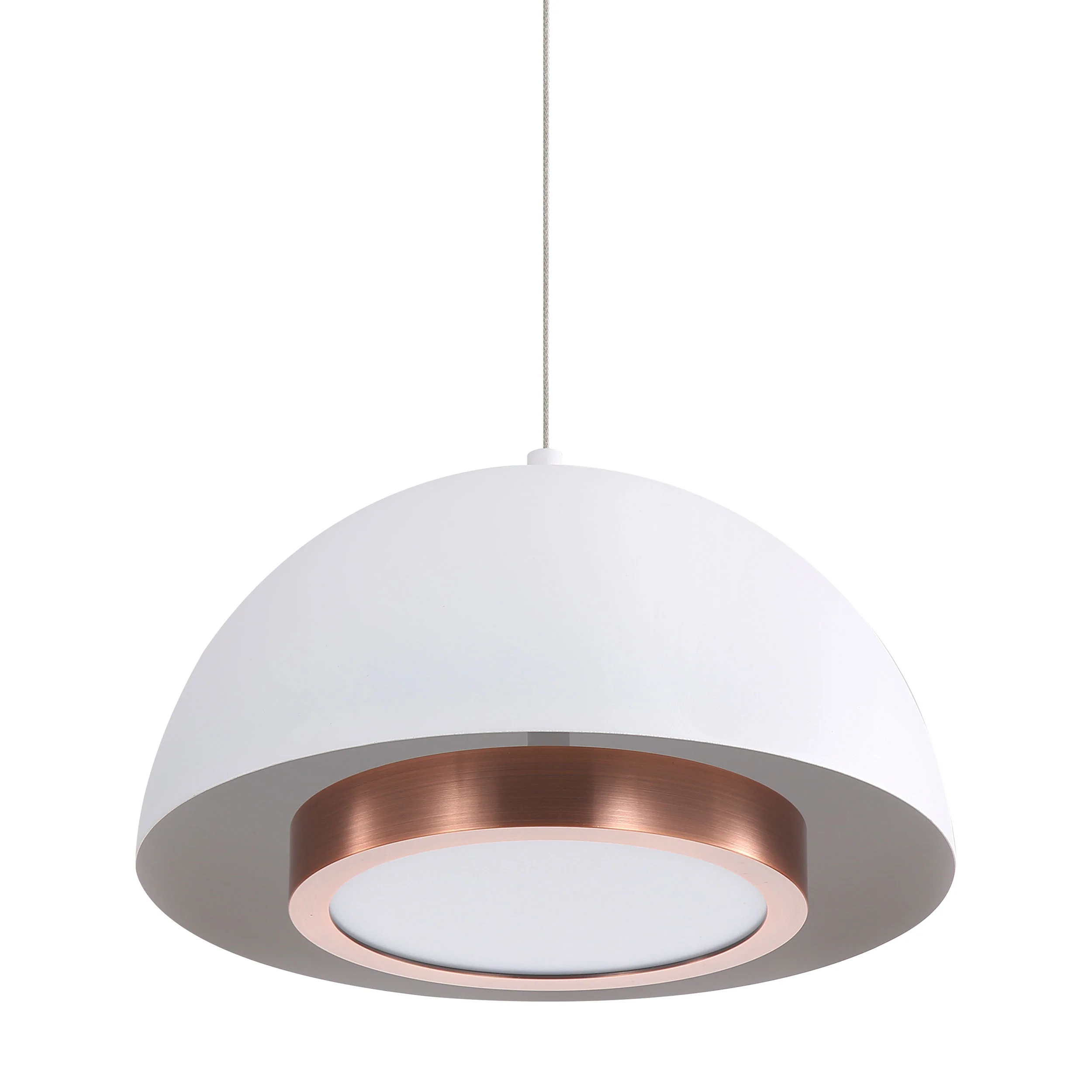 Solsken Integrated LED 7in Pendant in Sand White - Image 5