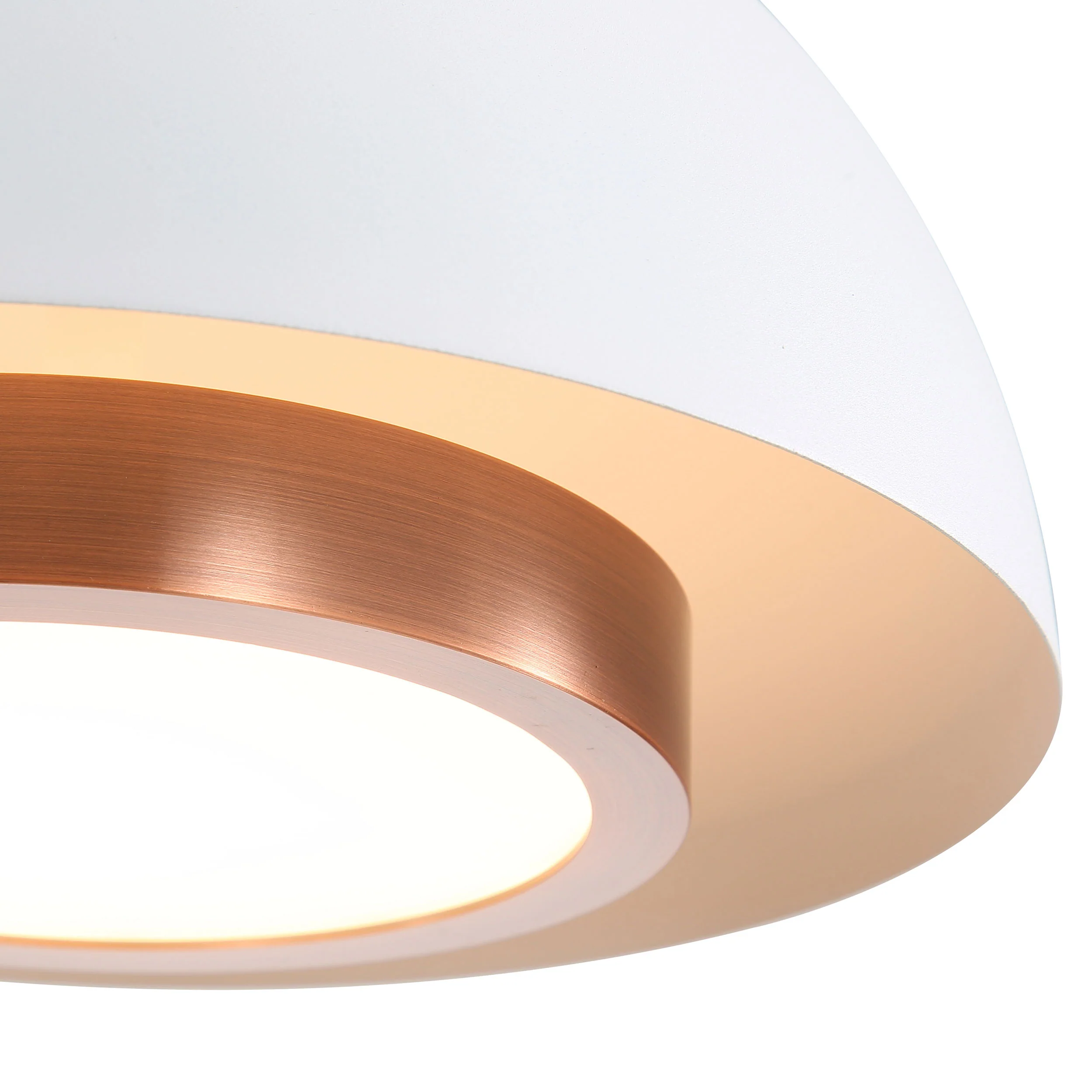 Solsken Integrated LED 7in Pendant in Sand White - Image 6