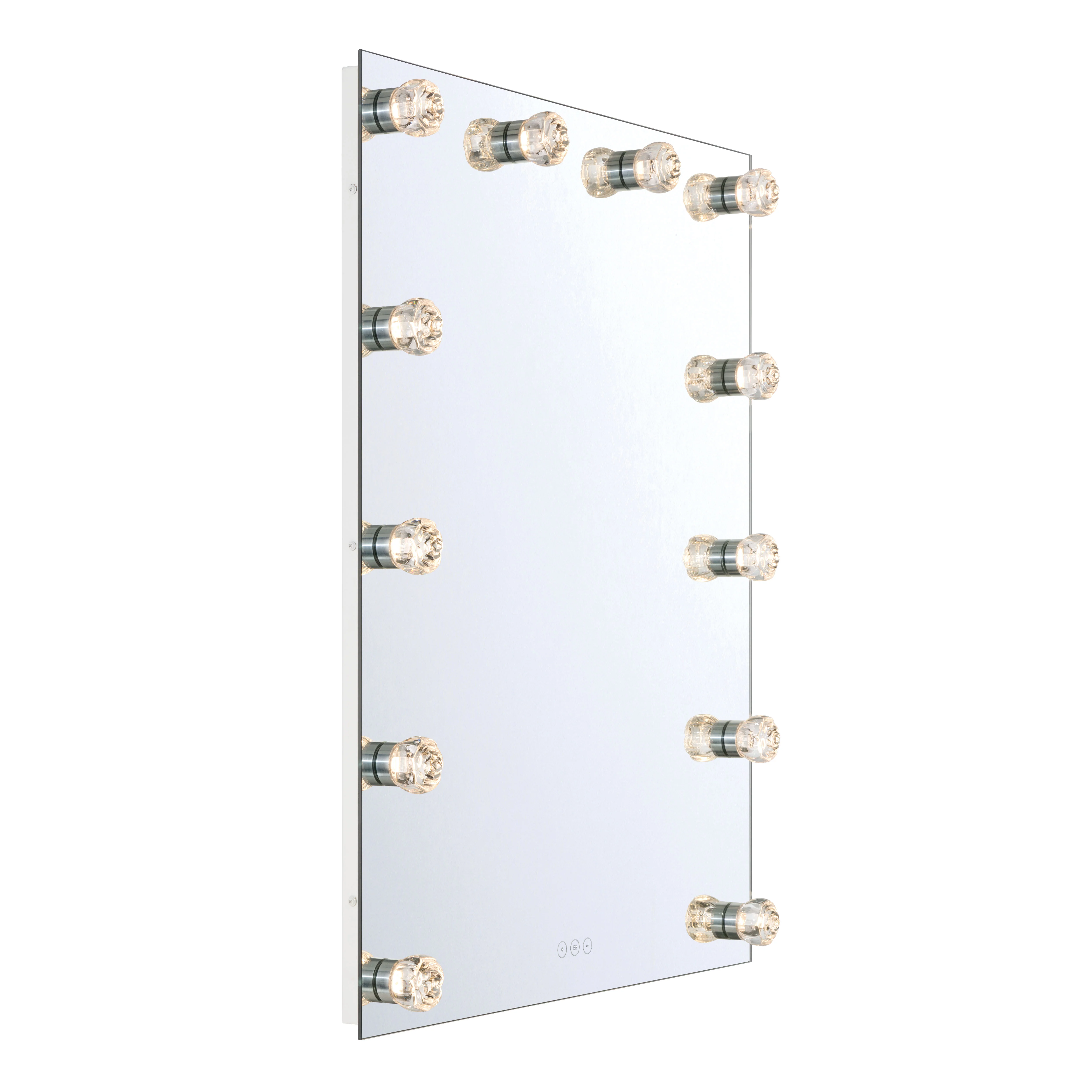 Starlight LED 30in Mirror with Glass Rose Diffusers - Image 6
