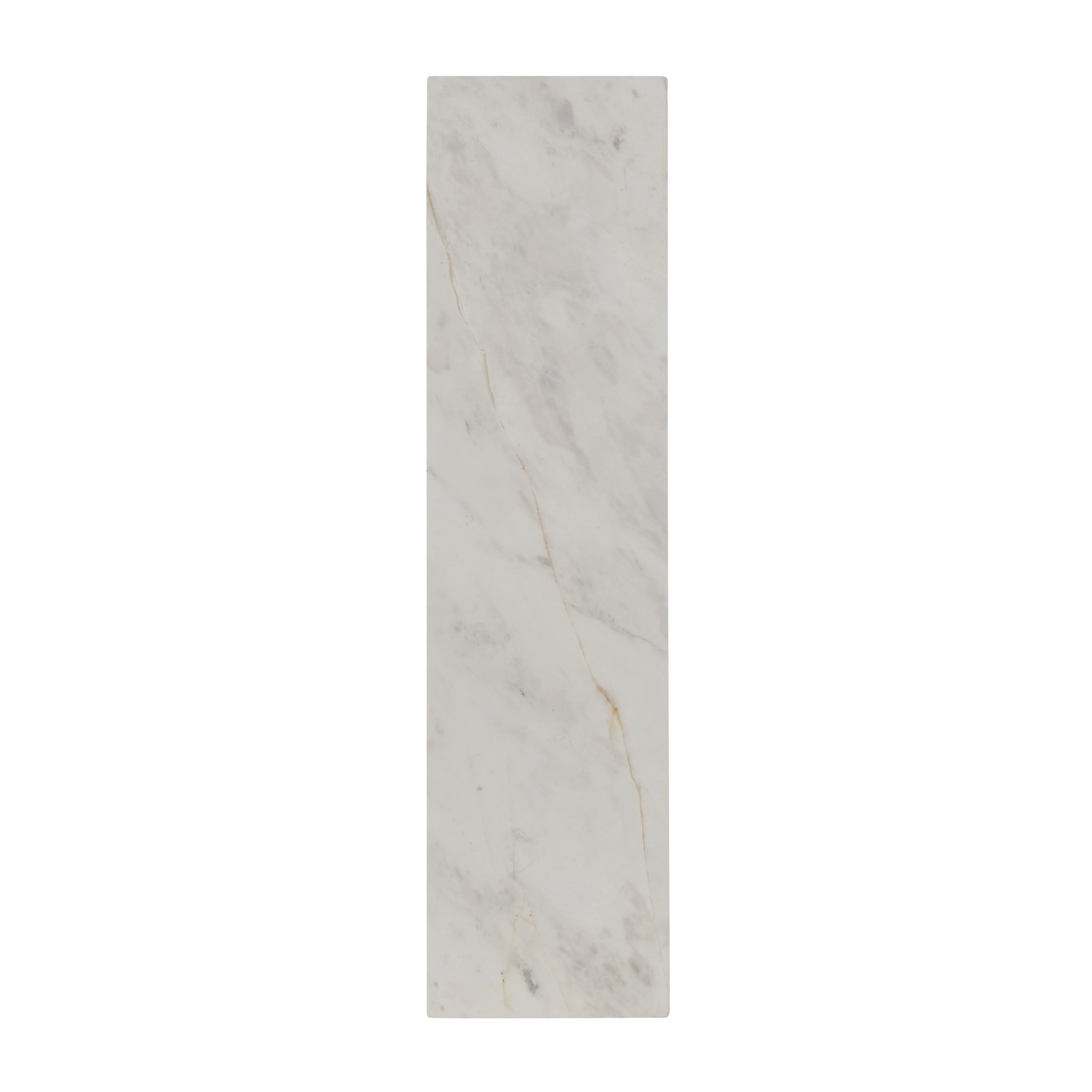 Stratum Integrated LED 18in Vanity in Brushed Nickel with Jazz White Marble - Image 8