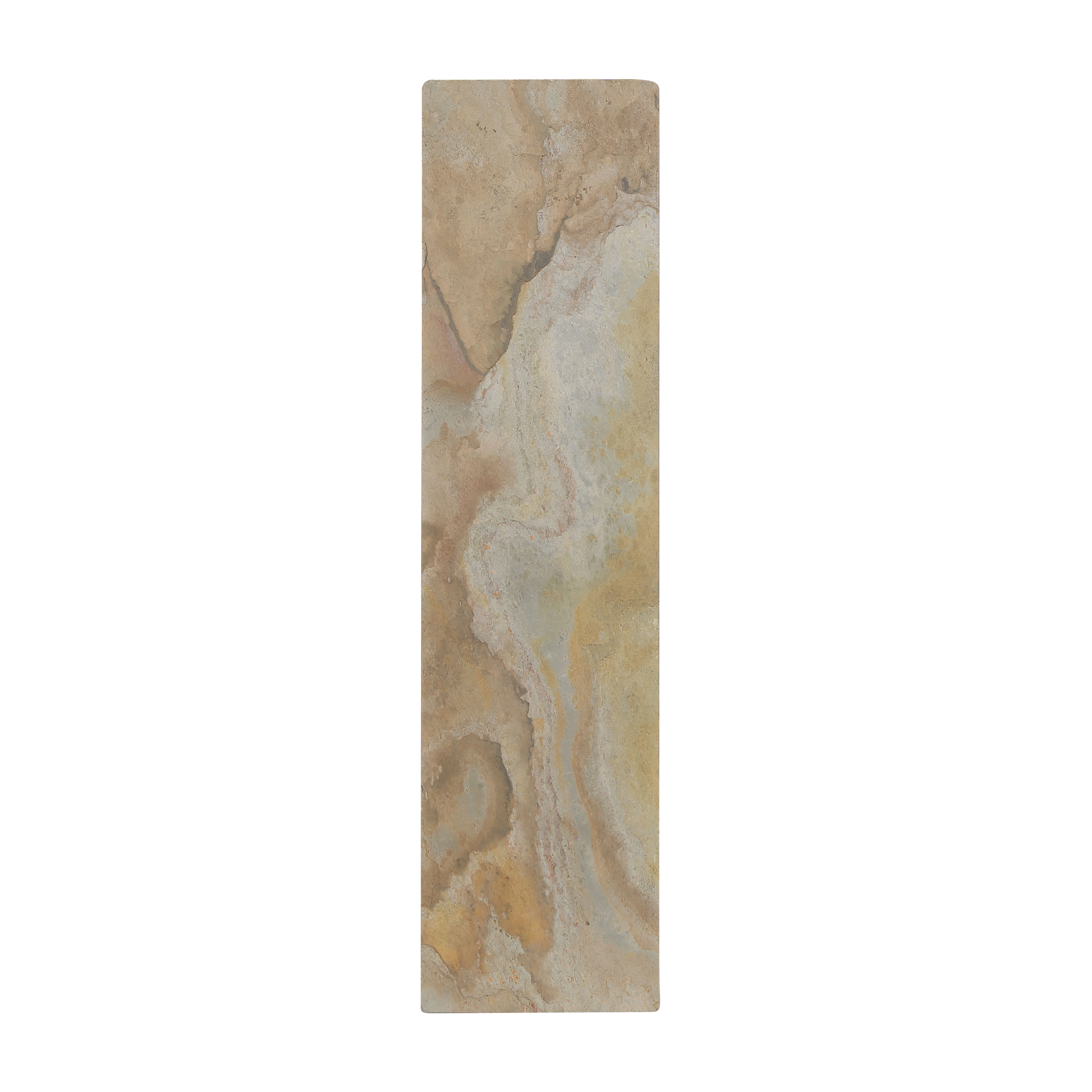 Stratum Integrated LED 18in Vanity in Matte Black with Moon Rock Slate - Image 8