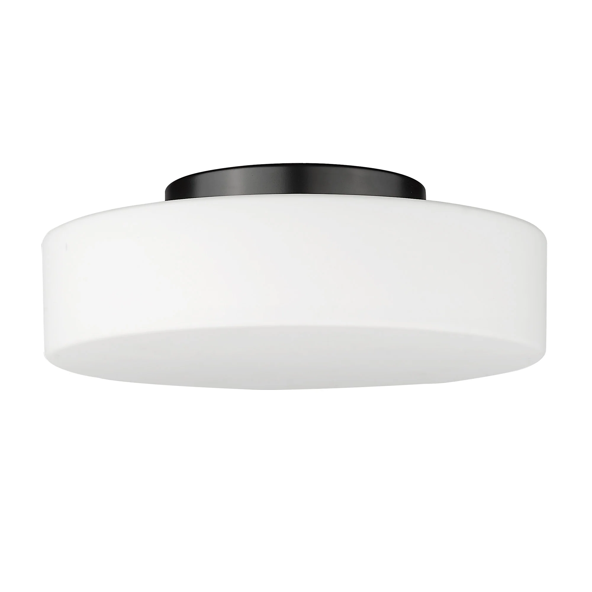 Toli Integrated LED Flush Mount in Matte Black - Image 2