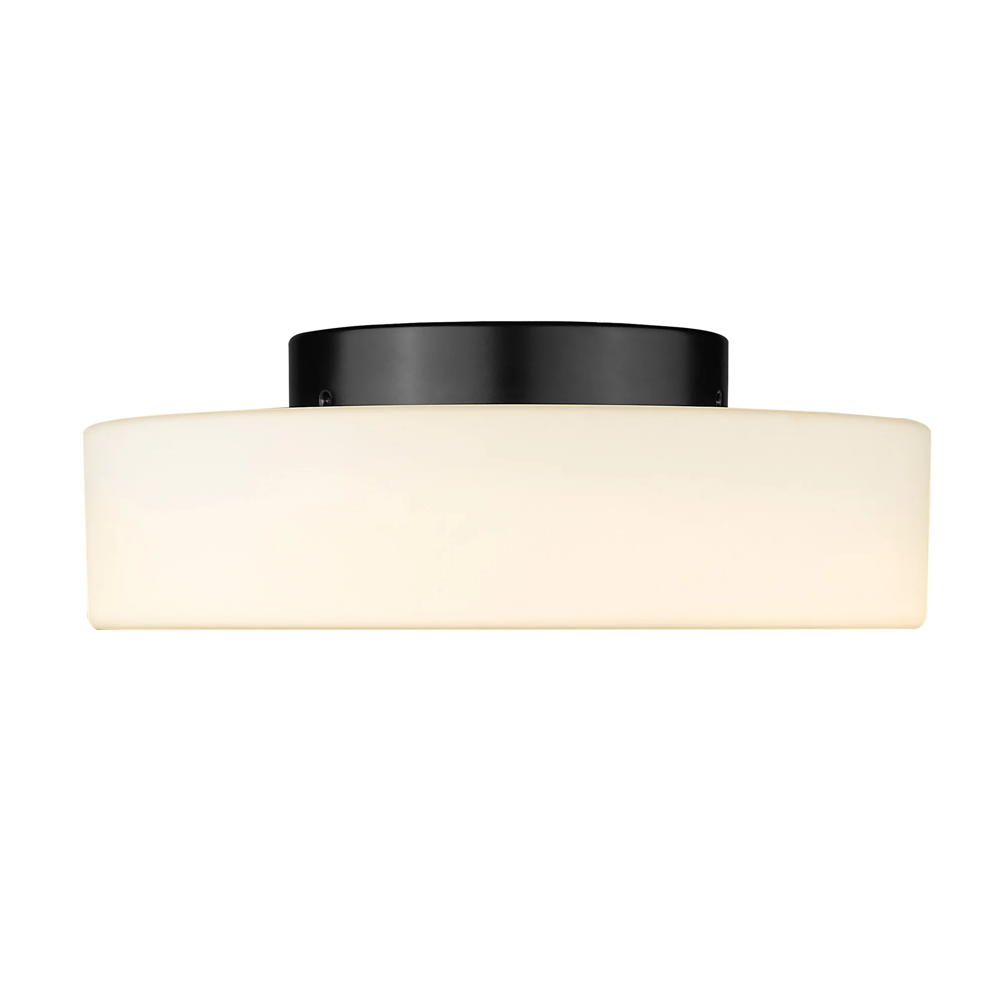 Toli Integrated LED Flush Mount in Matte Black - Image 3