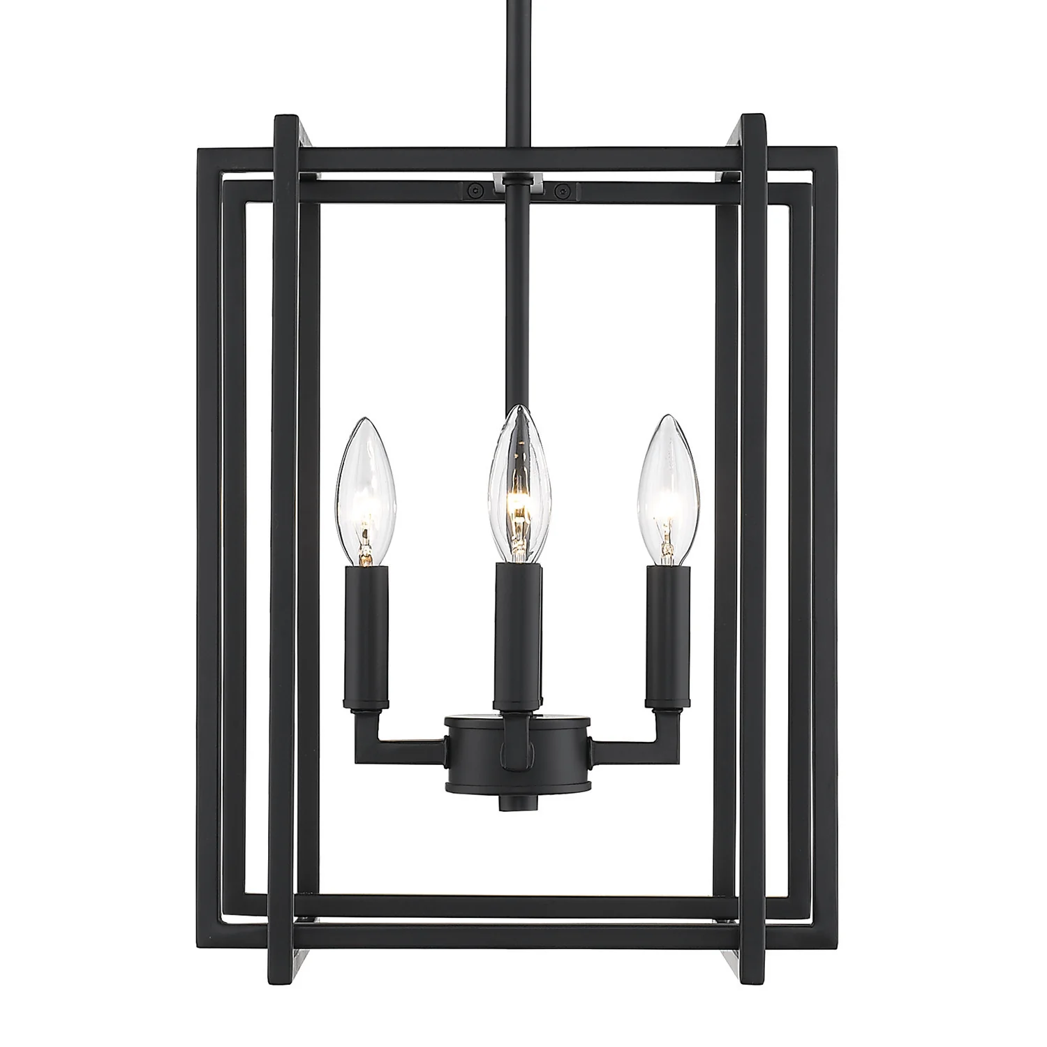 Tribeca 4-light Pendant in Matte Black - Image 2