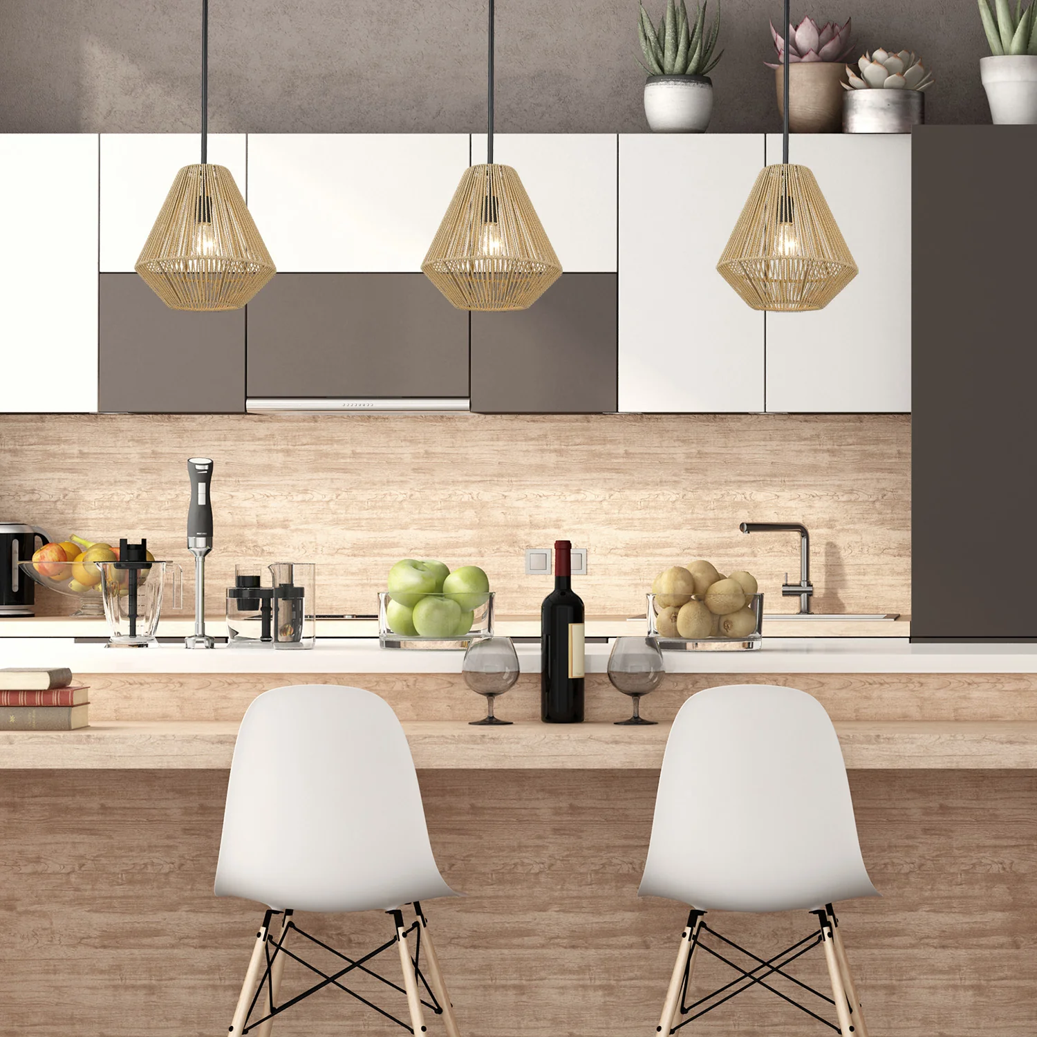 Valentina 1-light Pendant in Matte Black - Image 6