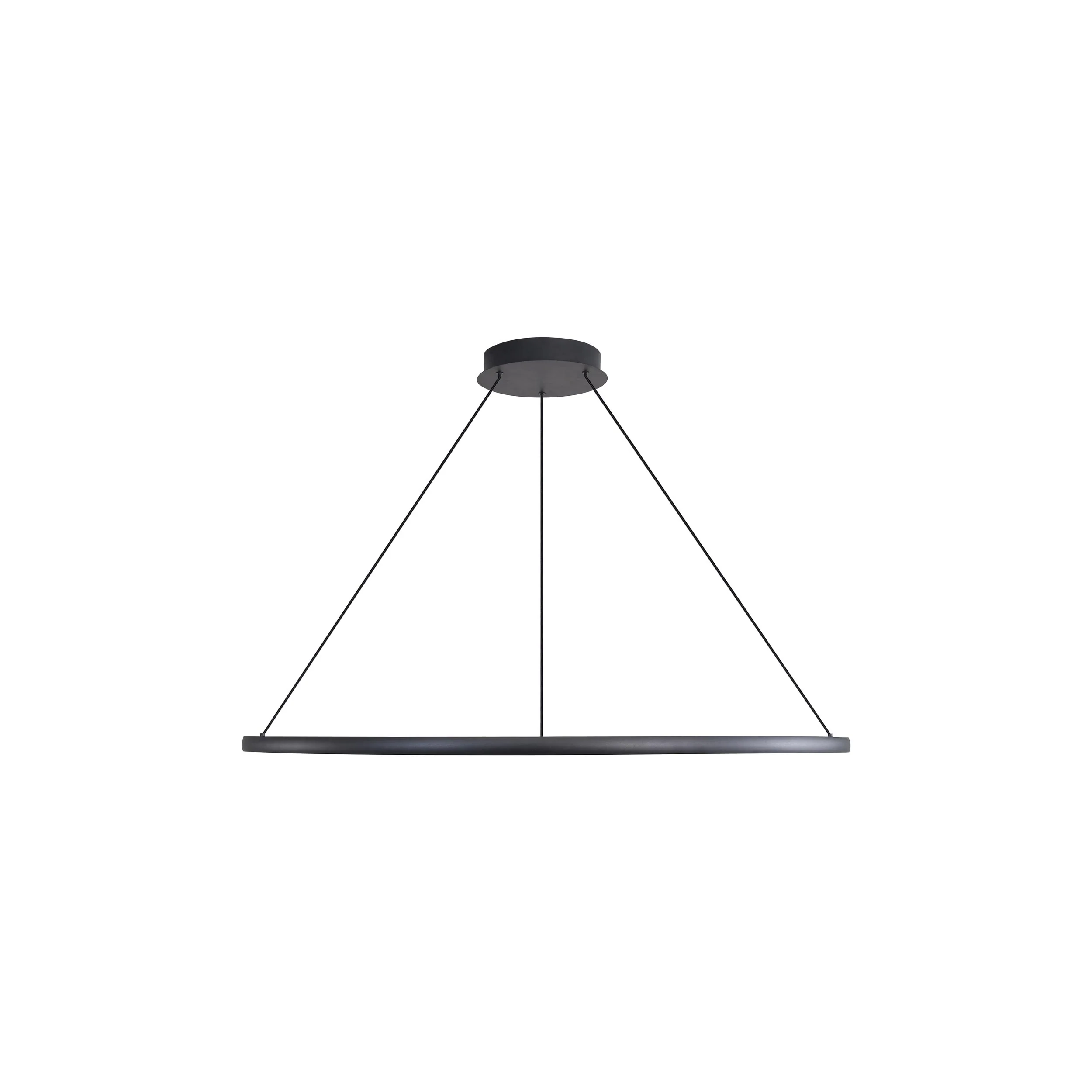 Veritas 35" Bi-directional LED Chandelier in Sand Black - Image 3