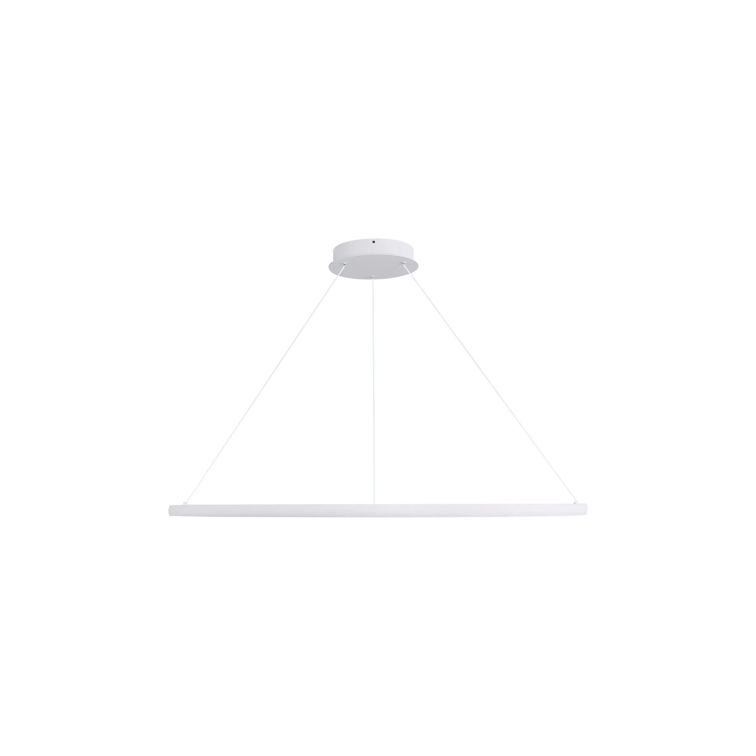 Veritas 35" Bi-directional LED Chandelier in Sand White - Image 3