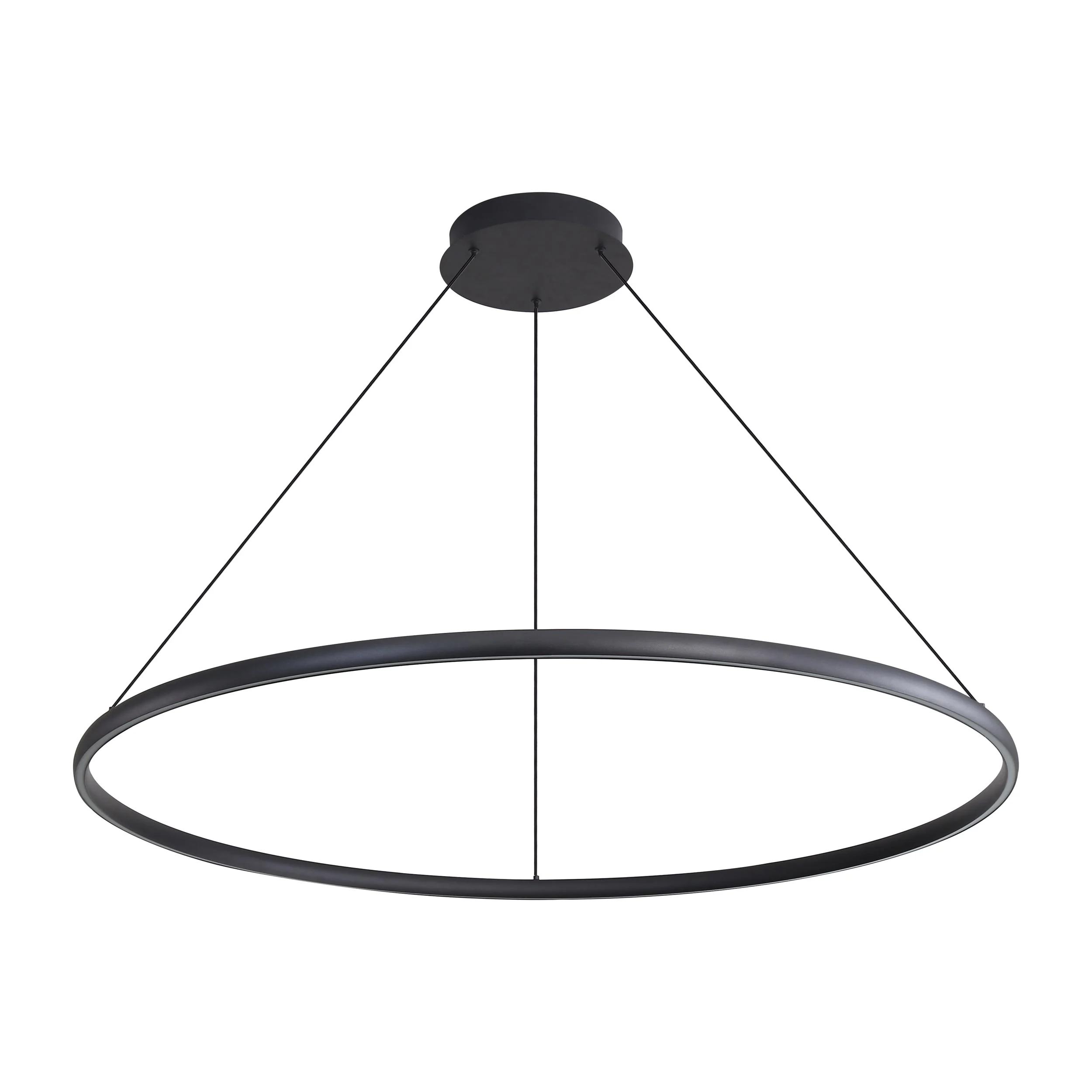 Veritas 71" Bi-directional LED Chandelier in Sand Black - Image 2