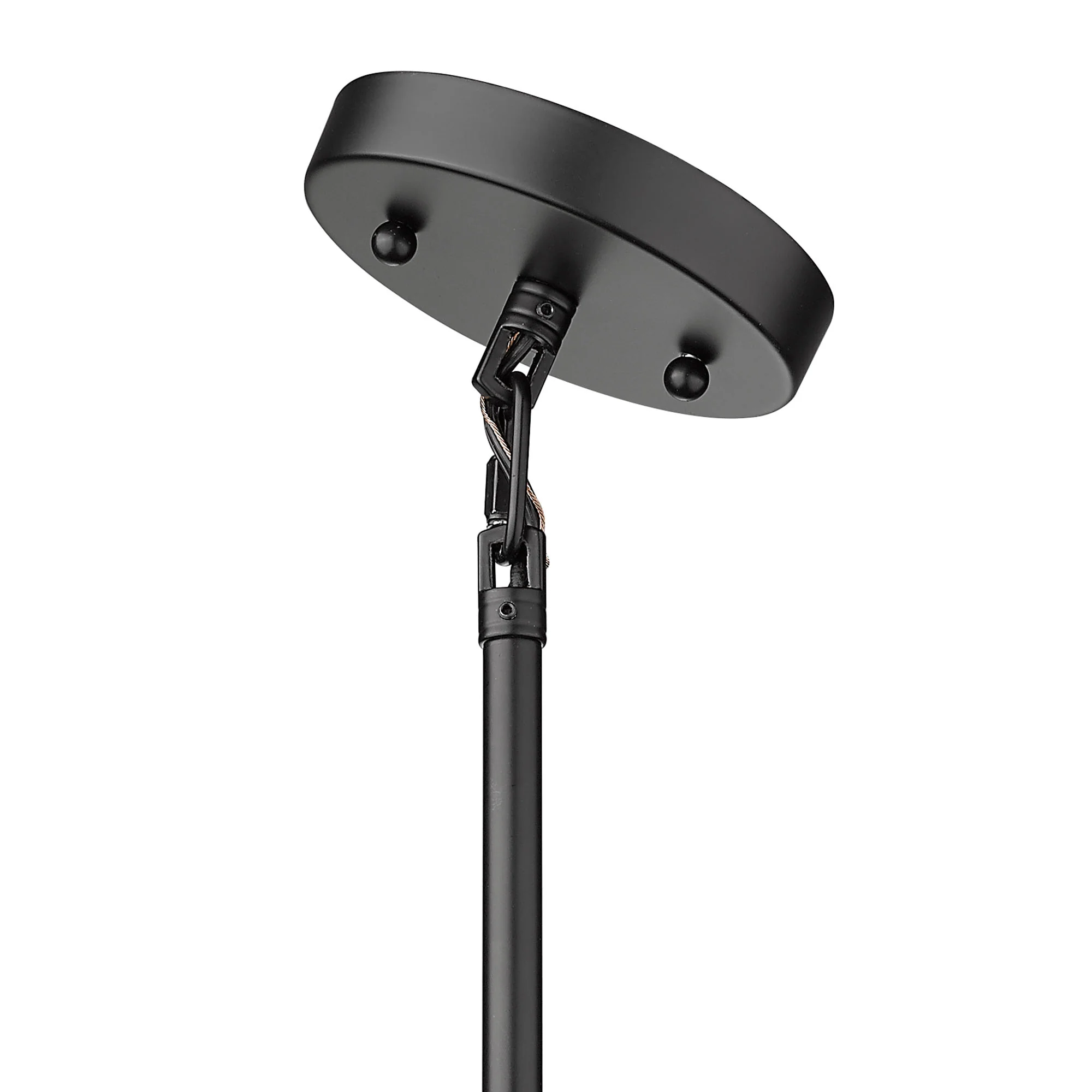 Zoey 1-light 16in Pendant in Matte Black - Image 4